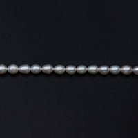5.5-6mm AAA Small Nugget Pearl Beads, White Freshwater Pearl Beads, Loose Pearl, Pearl Strand, Seed Pearl, Natural Pearl, Luster Pearl Jewelry WA-584 - DLUXCA