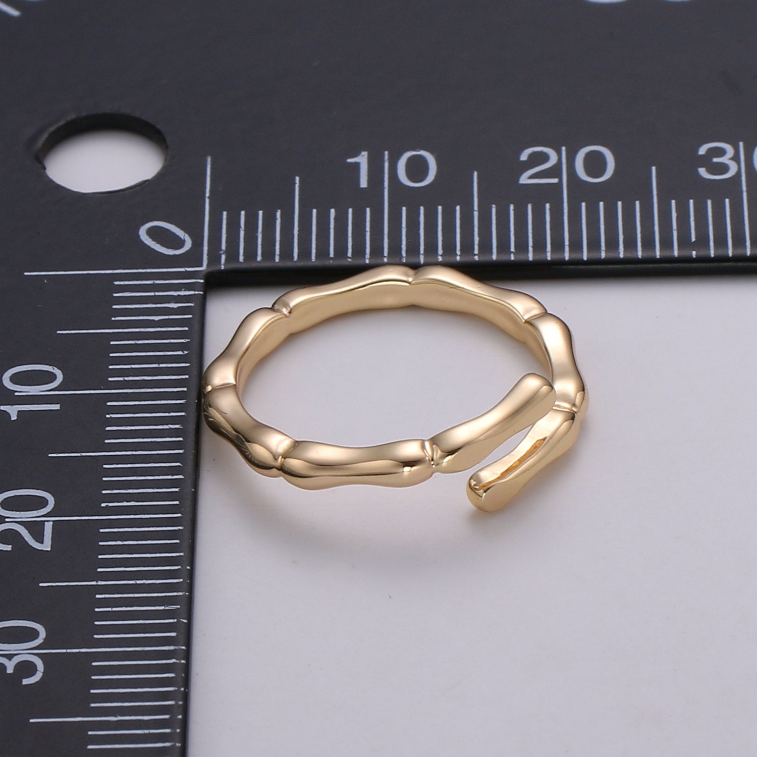 Dainty Gold Wrap ring, Gold wrap around ring wrapped gold ring gold cocktail ring, gold wrap around ring Minimalist Jewelry Ring-189 - DLUXCA