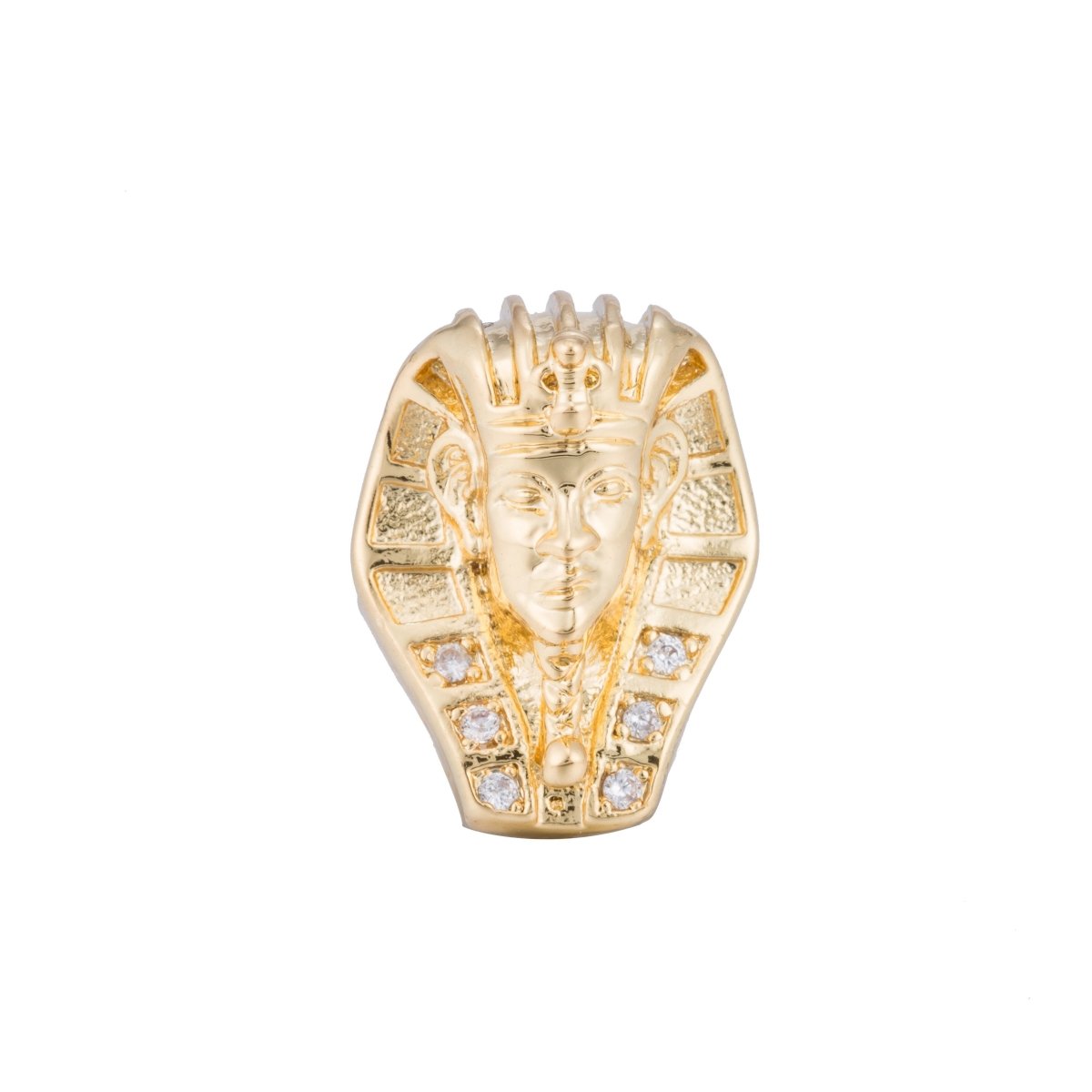 Ancient Egyptian Pharaoh Headdress in Gold & Silver | B-033 - DLUXCA