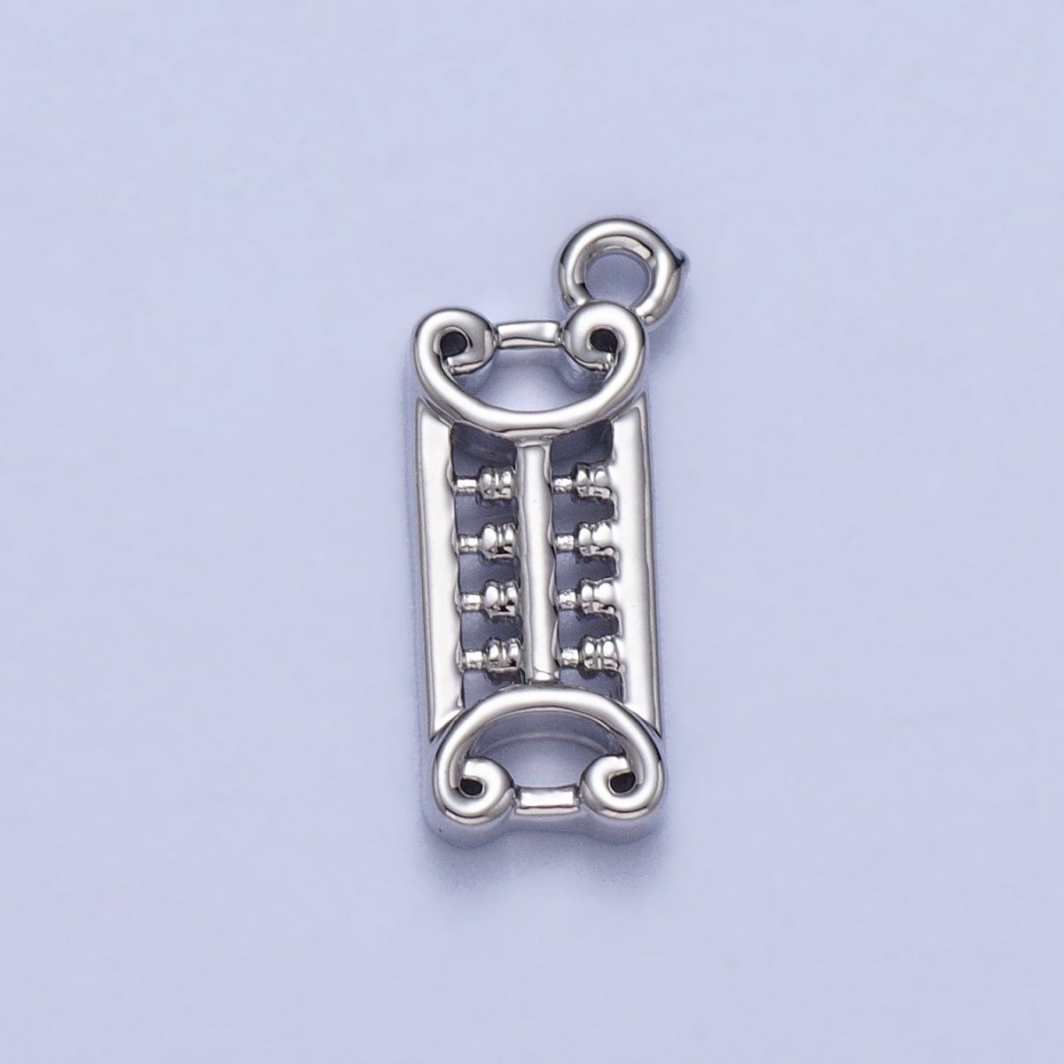 Asian Abacus Mathematics Tool Add-On Charm in Gold & Silver | AC038 AC039 - DLUXCA
