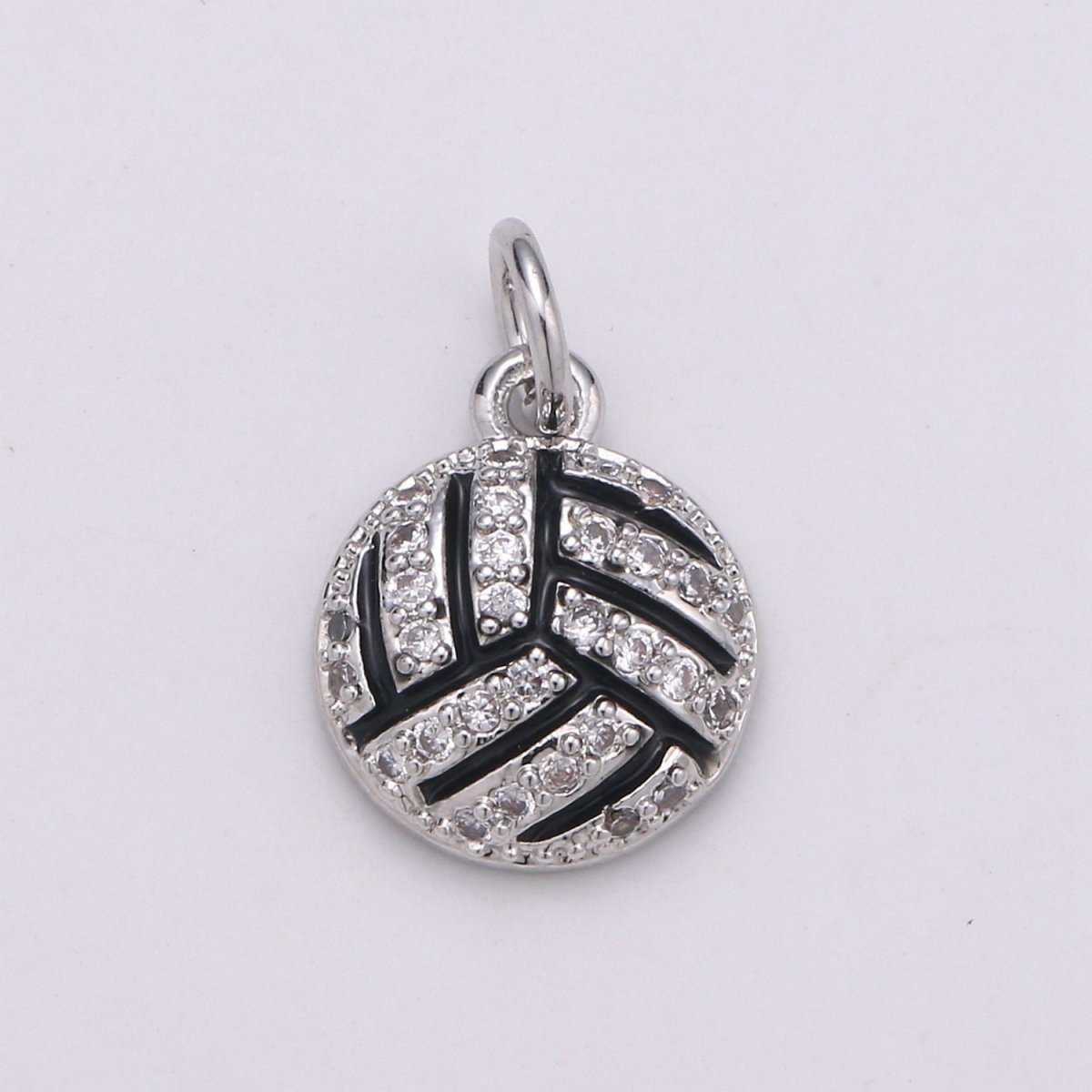 Basketball Gold Filled Charm Gold / Silver - D729-D-730 - DLUXCA