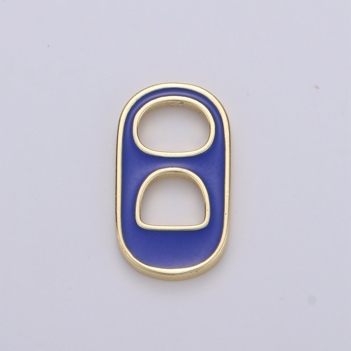 Black, Blue, Pink, Green, Yellow, Red Enamel Bottle Opener Gold Filled Charm - D-374- D-383 - DLUXCA