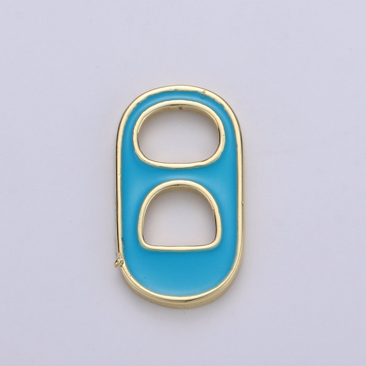 Black, Blue, Pink, Green, Yellow, Red Enamel Bottle Opener Gold Filled Charm - D-374- D-383 - DLUXCA