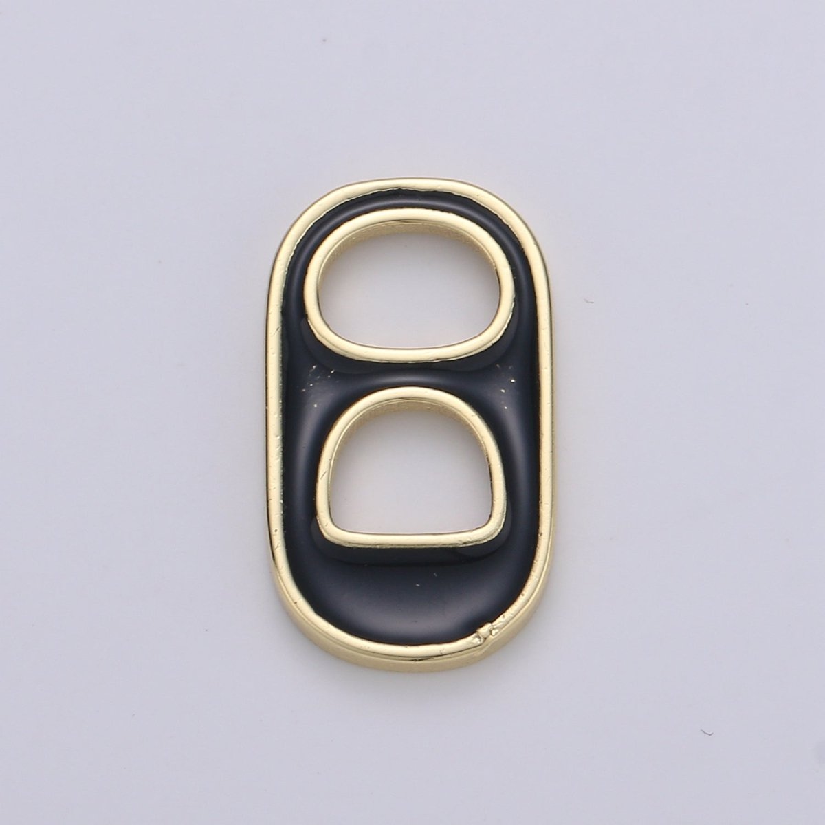 Black, Blue, Pink, Green, Yellow, Red Enamel Bottle Opener Gold Filled Charm - D-374- D-383 - DLUXCA