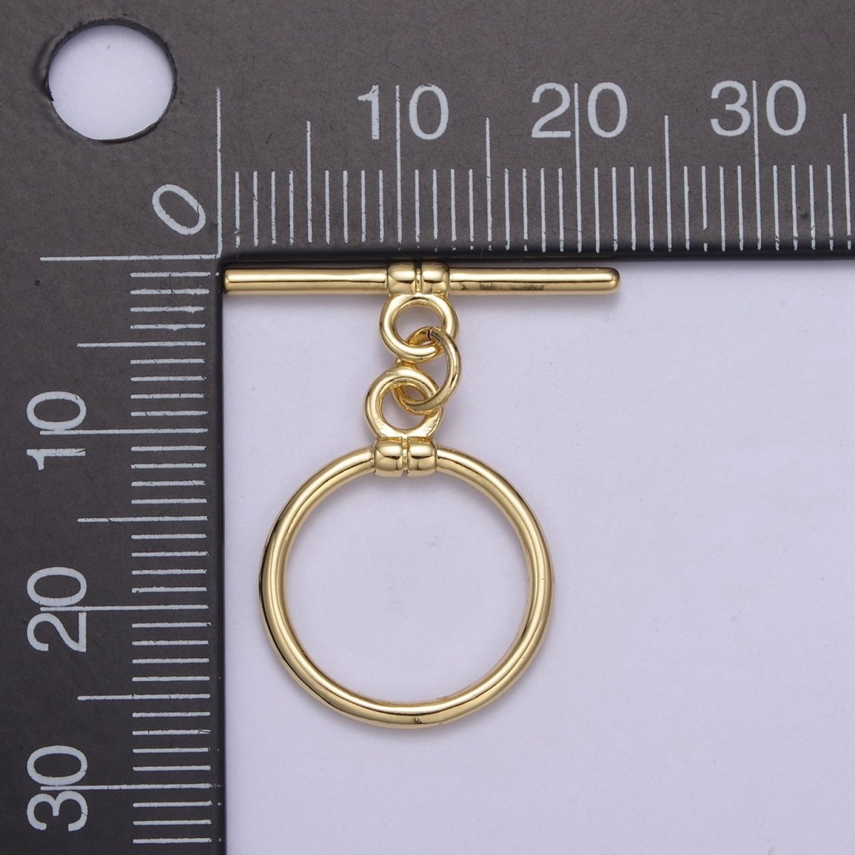 Classic Gold Toggle Clasp OT Clasp for Necklace Bracelet Jewelry Making L-669 L-671 - DLUXCA