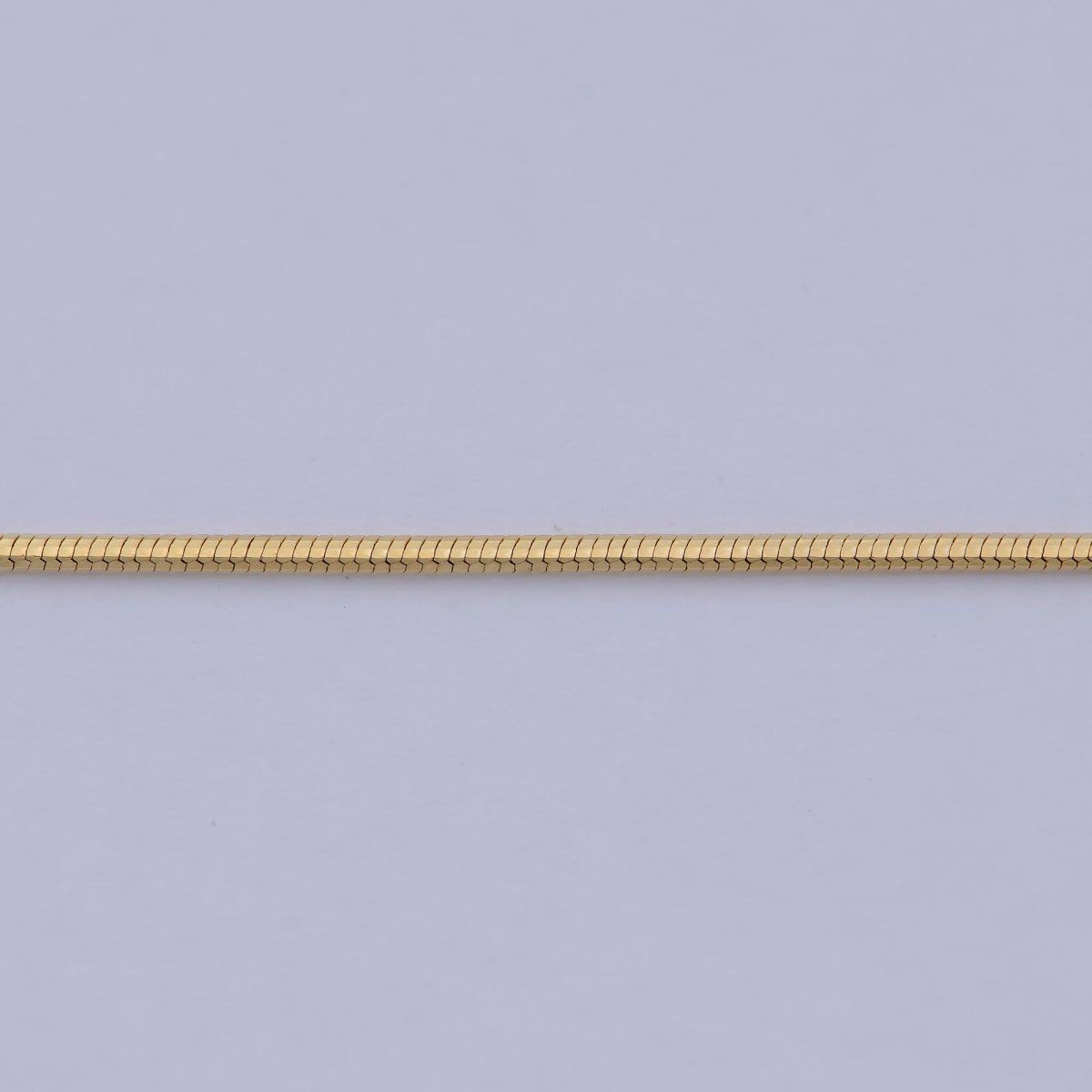 Clearance Pricing BLOWOUT 24K Gold Filled Cocoon Chain, Dainty 0.9mm Finished Chain, 13.9 Inch Cocoon Necklace with Spring Ring WA-505 - DLUXCA