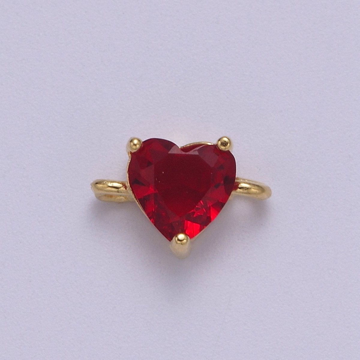Colorful Little Heart Connectors Charms Mini Valentine Connectors Tiny Heart Charms Jewelry Supplies 10x7mm F-629~F-640 - DLUXCA
