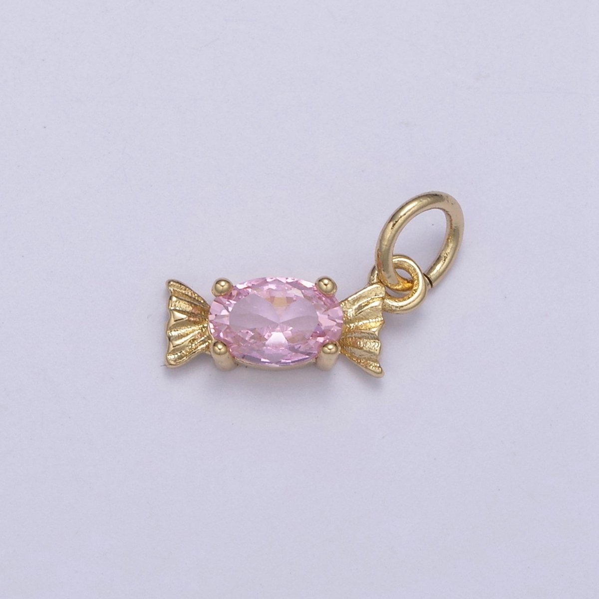 Cubic Candy Charm,14k Gold Filled Candy Pendant Add on Foodie Jewelry Making Supplies N-375 - N-380 - DLUXCA