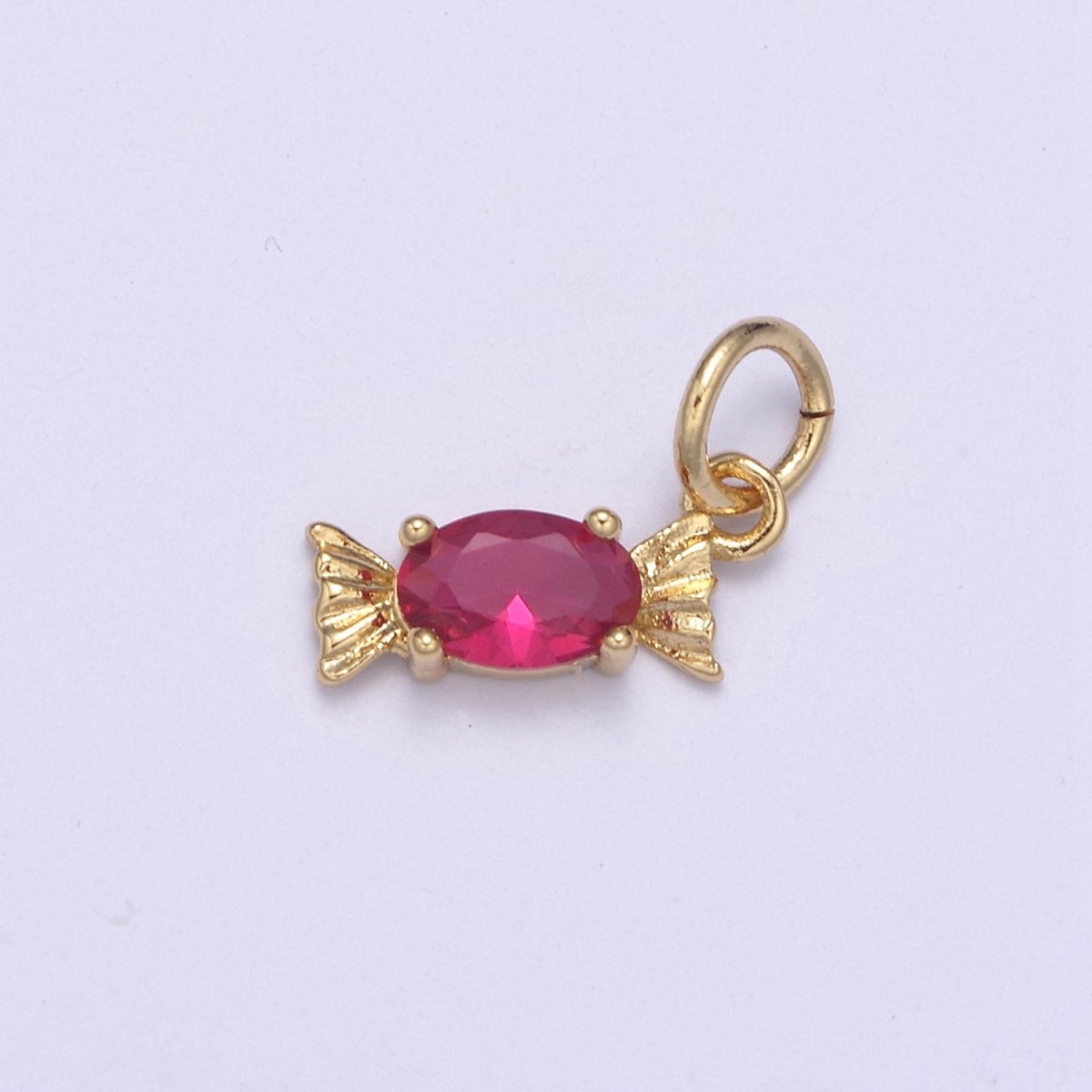 demdodeeチャーム　インディアン Cubic Candy Charm,14k Gold Filled Candy Pendant Add on