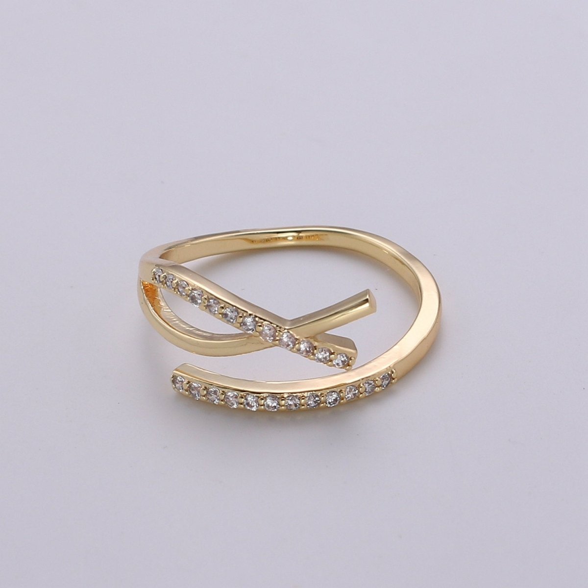 Cz Fish Ring, Chritianity Symbol Fish Ring, Silver Ichthus Ichthus Fish Ring, Christians Ring, Gold Vermeil Christian Symbol Jewelry R-145 - DLUXCA