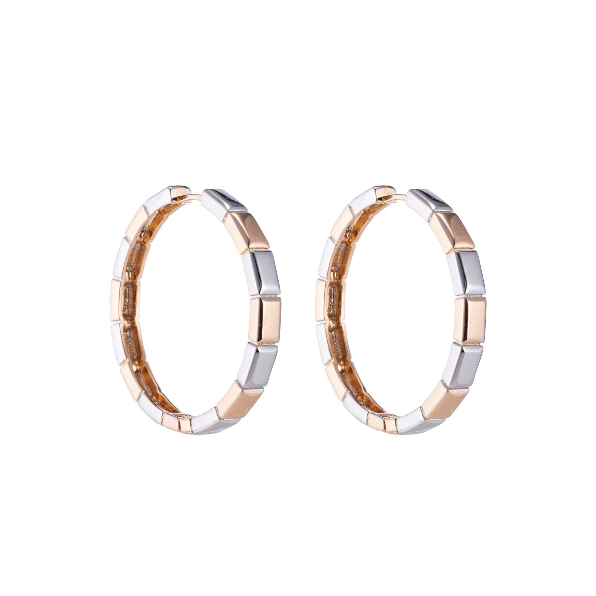 CZ Huggie Hoop earring, Gold Filled Hoop earring, Minimalistic Jewelry; Elegant, Modern, Chic, Classic, Everyday, All Occasion Purpose - DLUXCA