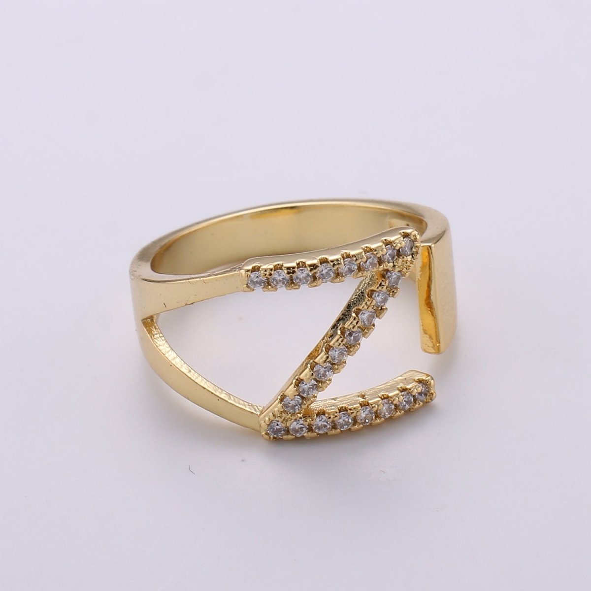 As letter ring shop