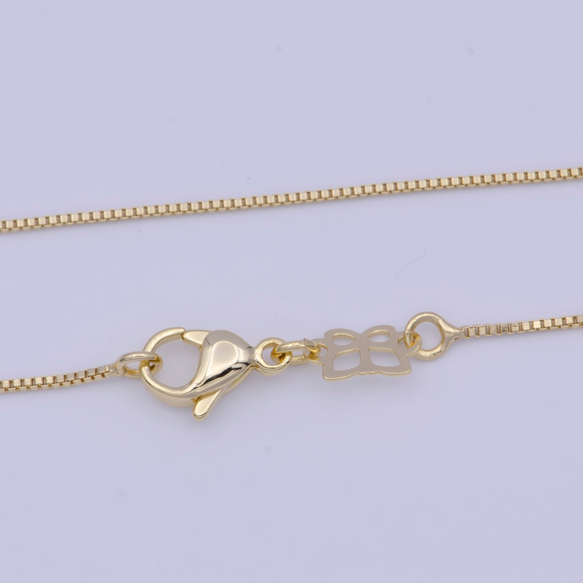 Dainty Box Chain 14k Gold Filled Box Chain, Everyday Jewelry, Essential Layering Chain Ready To wear Necklace | WA-1111 WA-1153 Clearance Pricing - DLUXCA