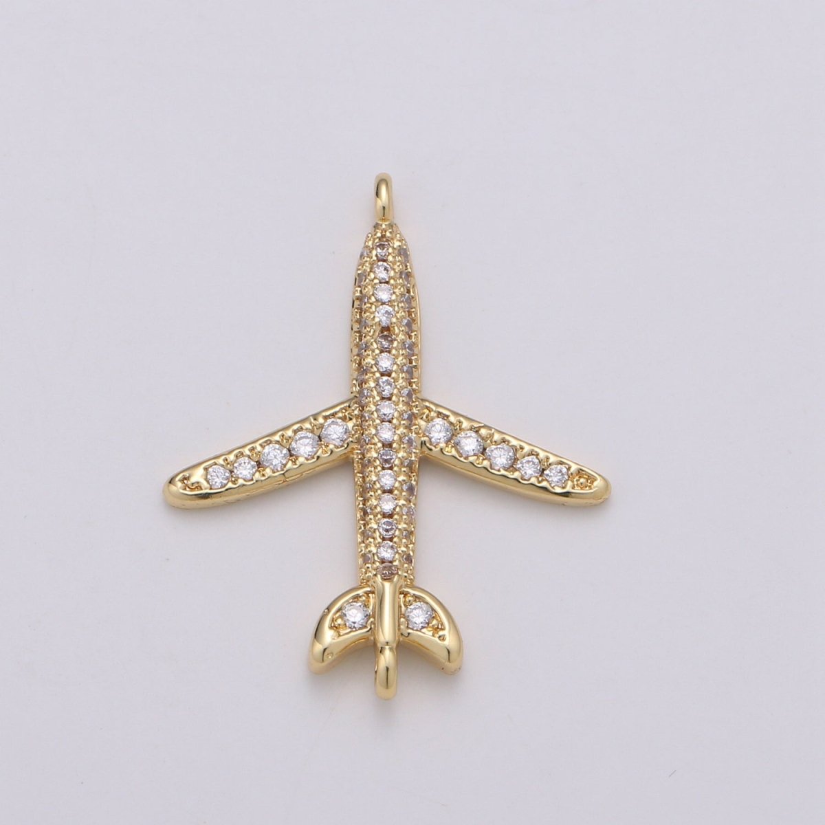 Dainty Gold Filled Airplane Connector F-520 F-521 F-522 - DLUXCA