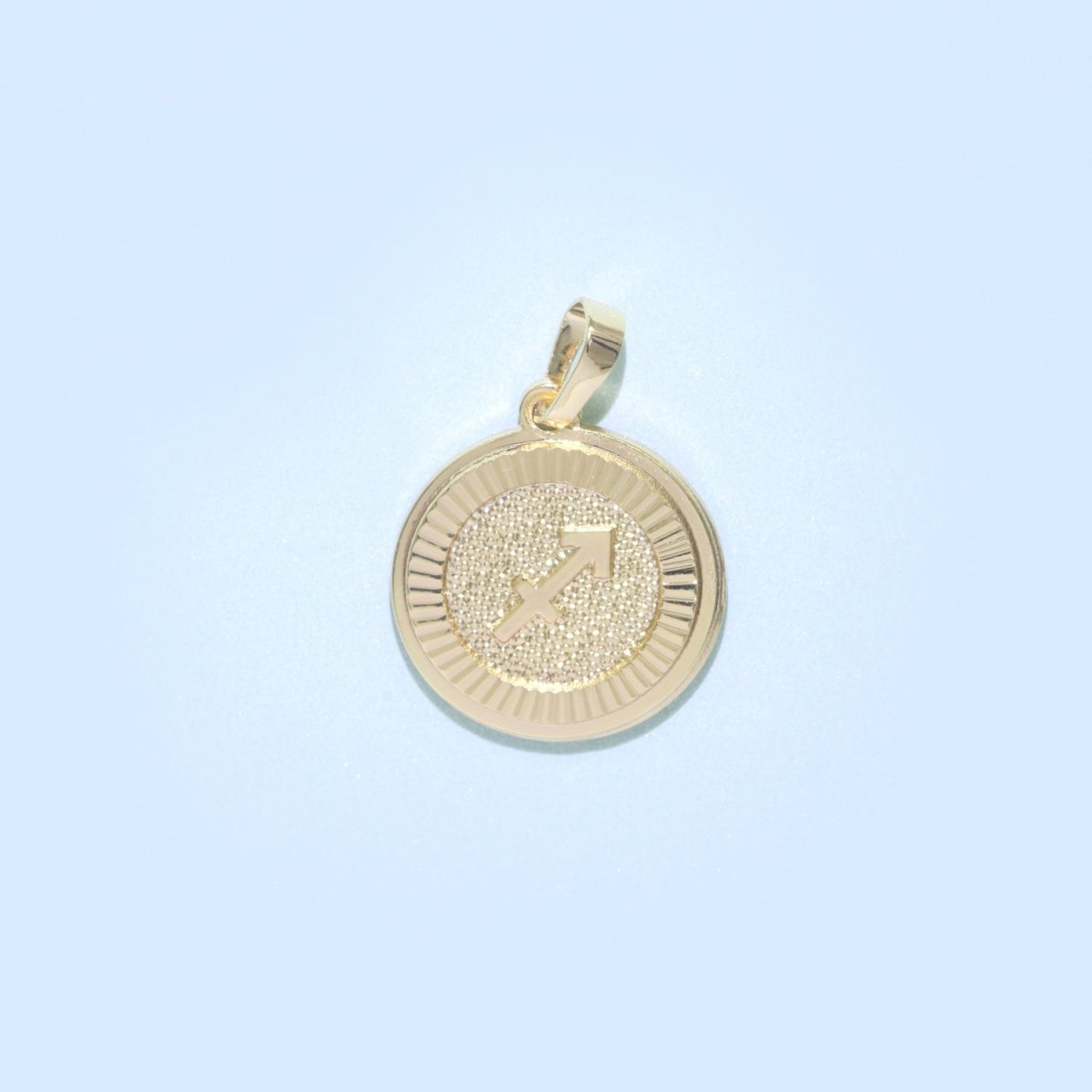 Dainty Gold Filled Constellation Charms, Zodiac Star Symbol, Horoscope Charm, Gold Astrological Pendant Medallion Minimalist Jewelry A-729 ~ A-740 - DLUXCA