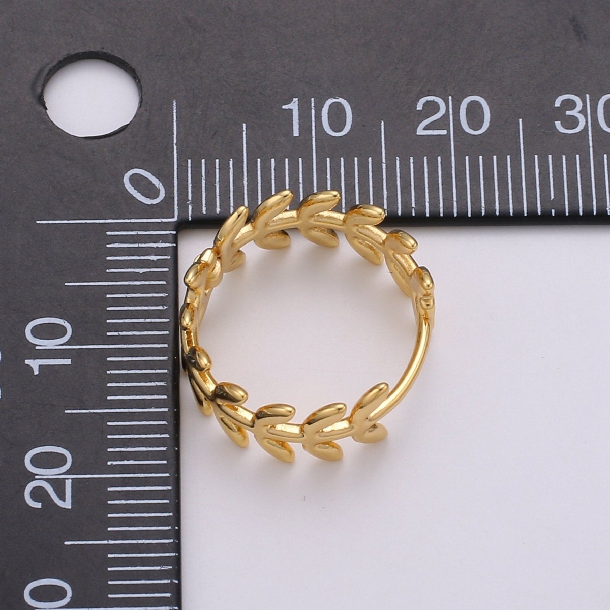 Dainty Gold Leaf Hoop Earrings – 24k Gold Filled Hoop Earring, Inspired by Ancient Greek Laurel Wreaths artistry Jewelry Q-322 - DLUXCA