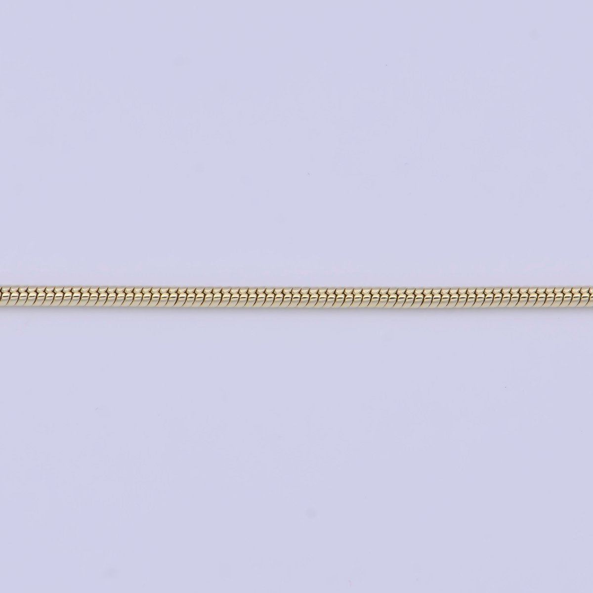 Dainty Gold Snake Chain Necklace, Layer Herringbone Necklace Ready to Wear 17.8 Inch | WA-1107 Clearance Pricing - DLUXCA