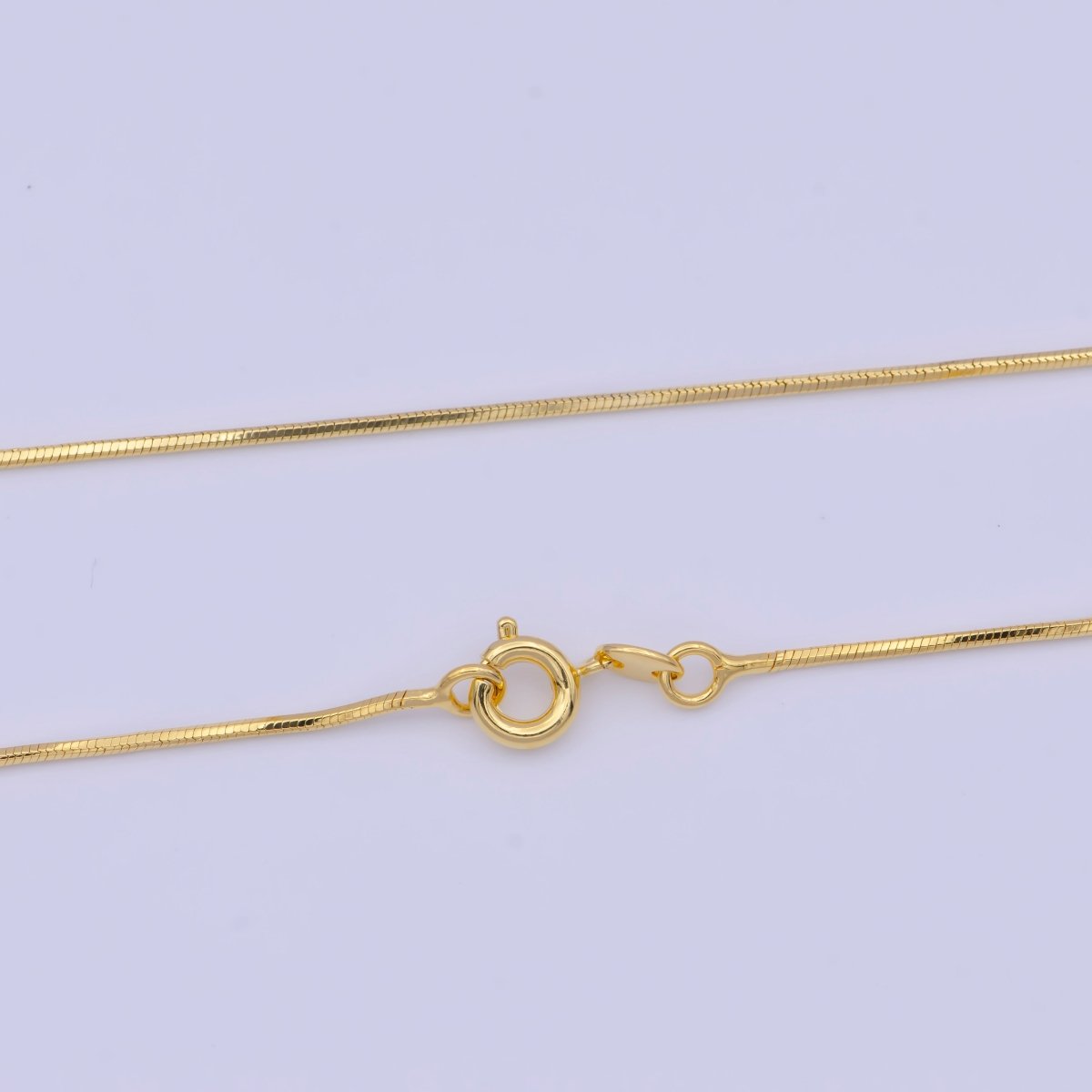 Dainty Layering Chain • Tiny Herringbone Chain • Delicate Necklace • Everyday Necklace • Minimalist Choker Necklace | WA-1147 Clearance Pricing - DLUXCA