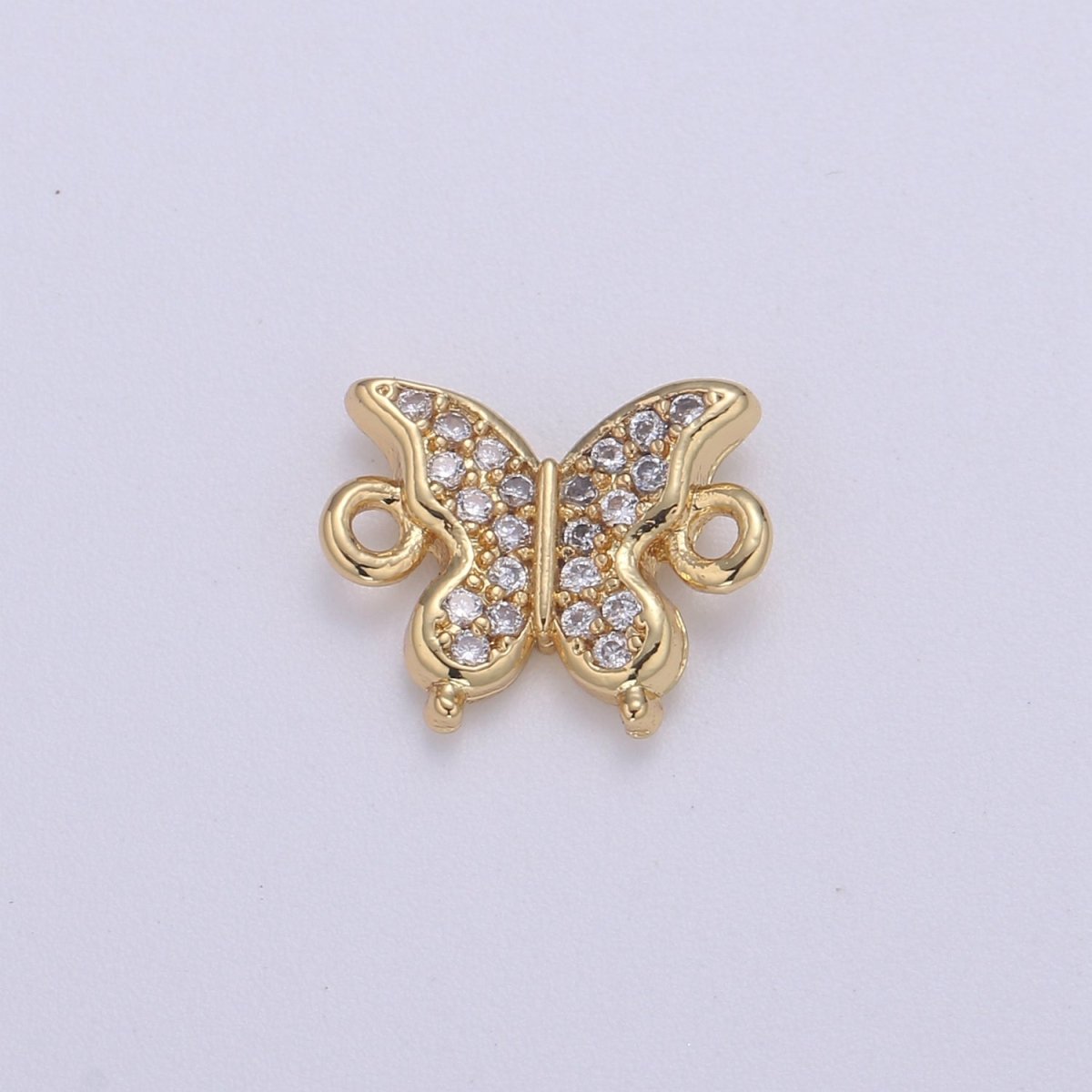 Dainty Little Butterfly Gold Filled Connectors F-602 - DLUXCA