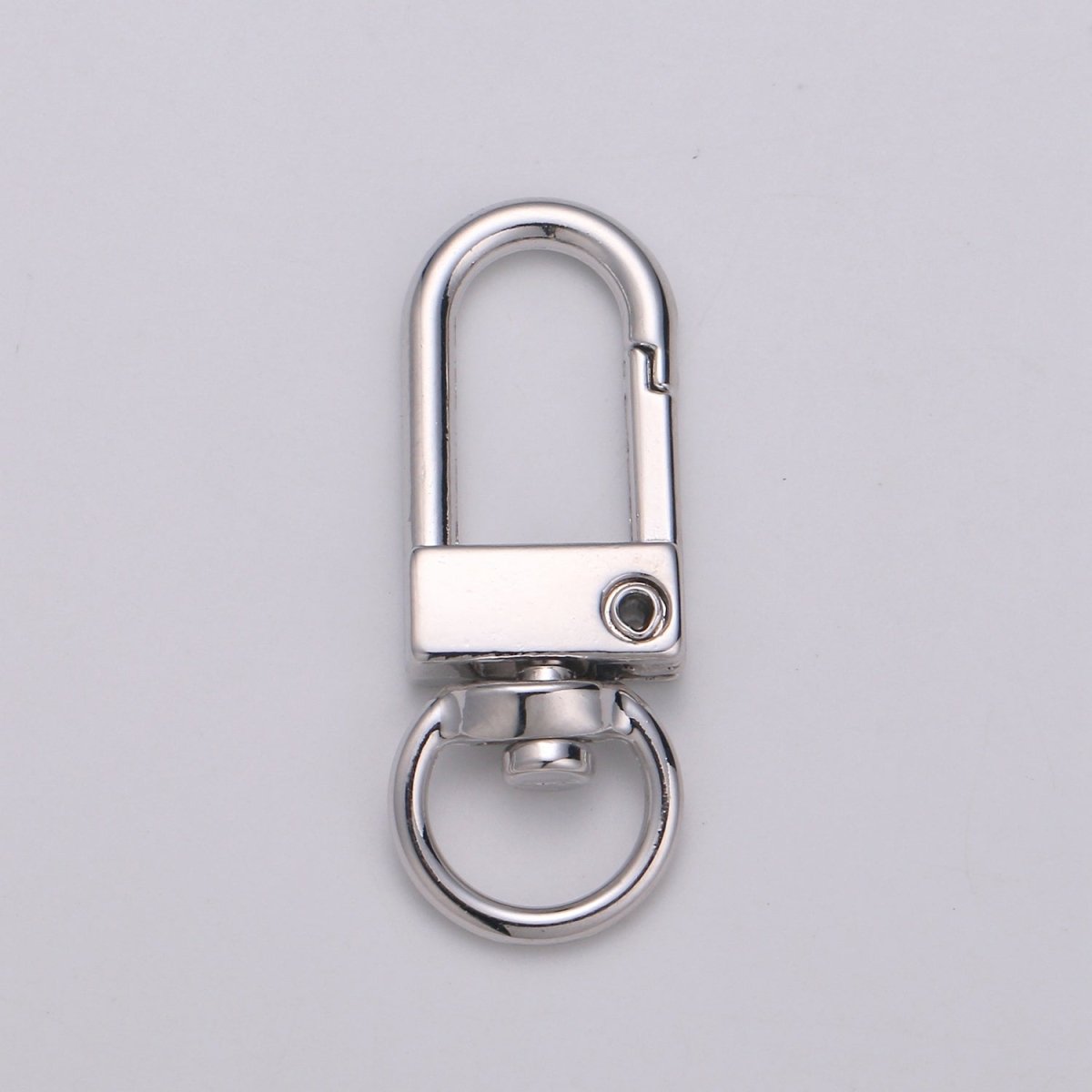 Dainty Self Closing Swivel Clasps - Triggerless - 33mm X 12mm