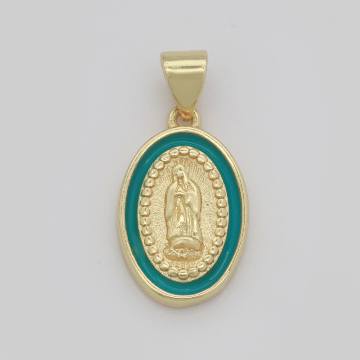 Dainty Virgin Mary Charm gold medallion Charm, gold filled Lady Guadalupe religious medal Saint Pendant Religious Coin Catholic Enamel Jewelry N-1363 N-1364 N-1365 N-1366 N-1367 N-1368 N-1369 N-1370 N-1371 N-1372 - DLUXCA