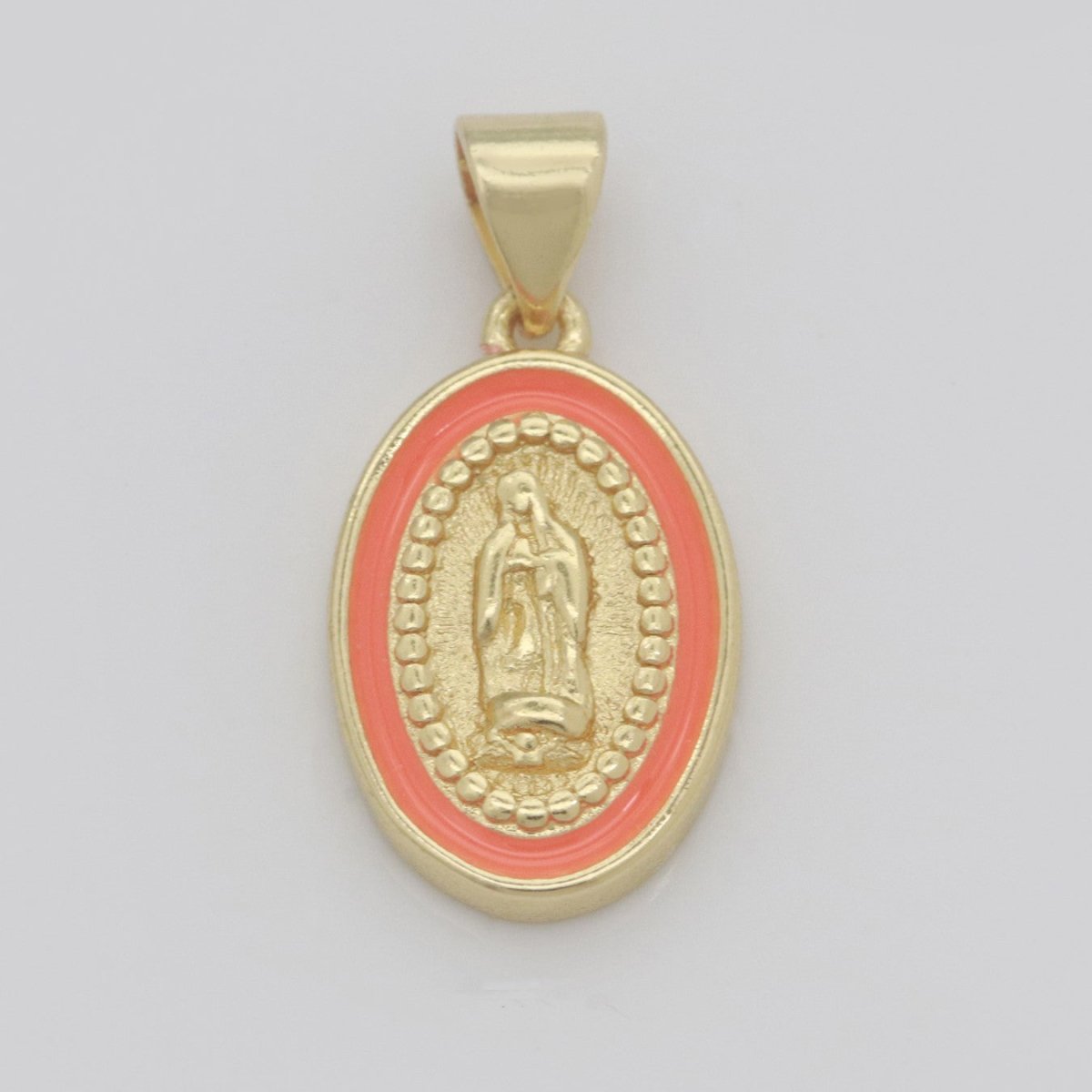 Dainty Virgin Mary Charm gold medallion Charm, gold filled Lady Guadalupe religious medal Saint Pendant Religious Coin Catholic Enamel Jewelry N-1363 N-1364 N-1365 N-1366 N-1367 N-1368 N-1369 N-1370 N-1371 N-1372 - DLUXCA