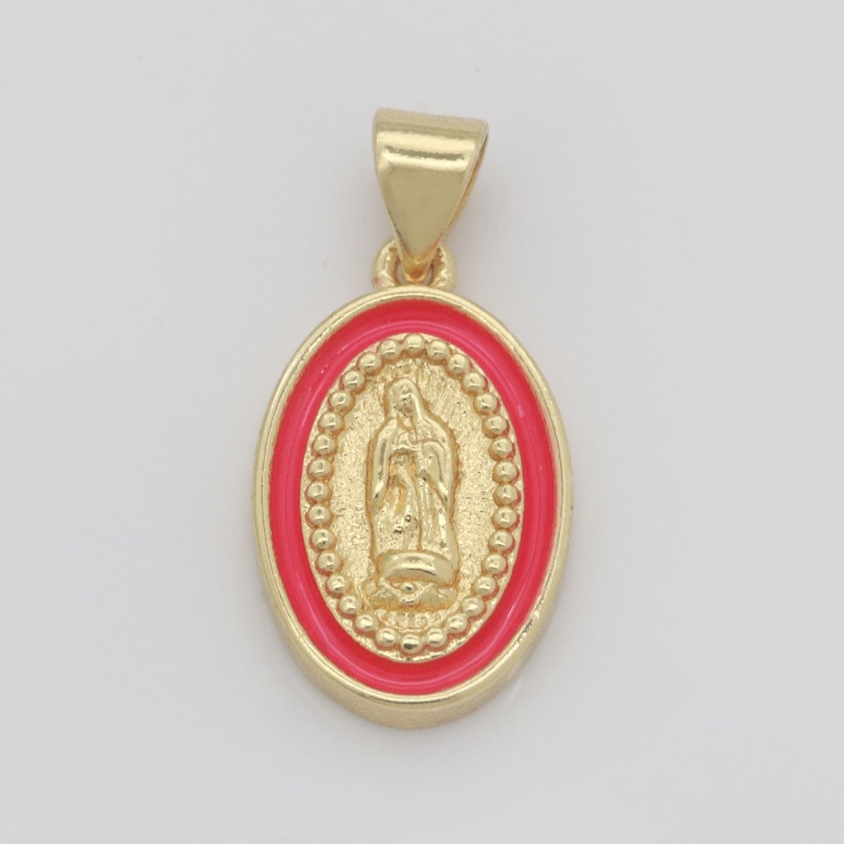 Dainty Virgin Mary Charm gold medallion Charm, gold filled Lady Guadalupe religious medal Saint Pendant Religious Coin Catholic Enamel Jewelry N-1363 N-1364 N-1365 N-1366 N-1367 N-1368 N-1369 N-1370 N-1371 N-1372 - DLUXCA