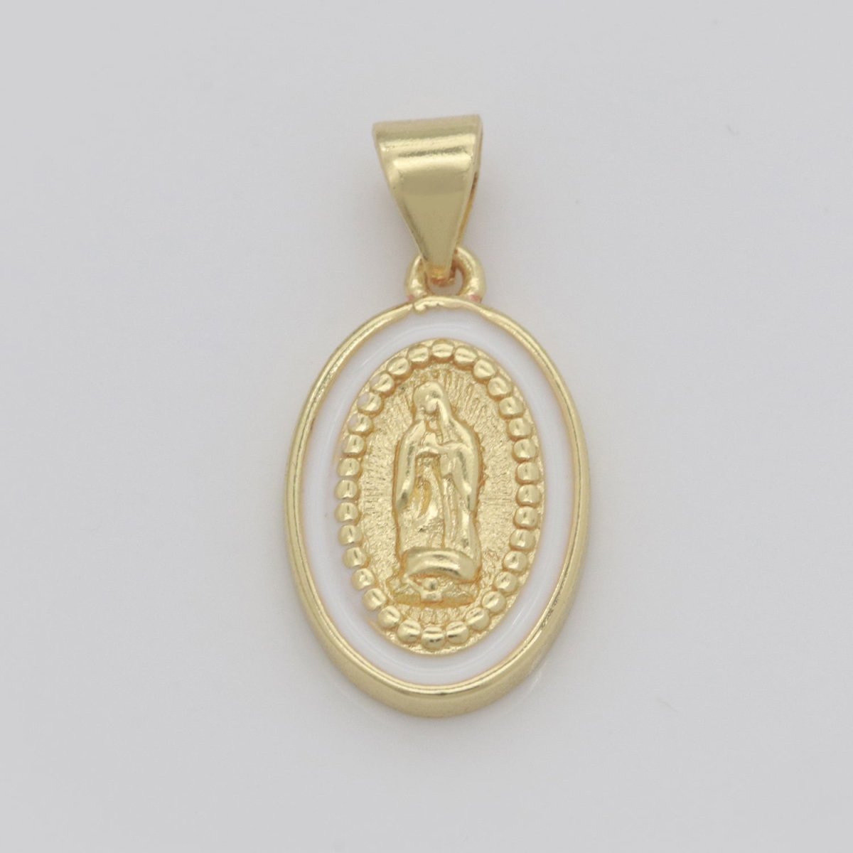 Dainty Virgin Mary Charm gold medallion Charm, gold filled Lady Guadalupe religious medal Saint Pendant Religious Coin Catholic Enamel Jewelry N-1363 N-1364 N-1365 N-1366 N-1367 N-1368 N-1369 N-1370 N-1371 N-1372 - DLUXCA