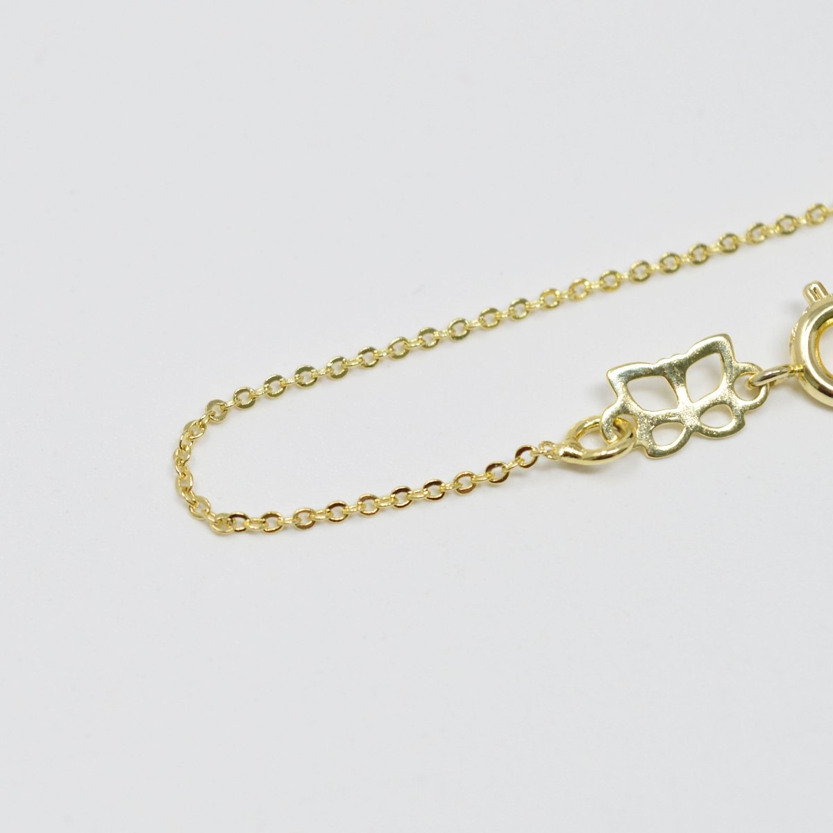Delicate 1.2mm Rolo - 14K Gold Filled 18 Inches Finished Rolo Necklace | CN-1000 - DLUXCA