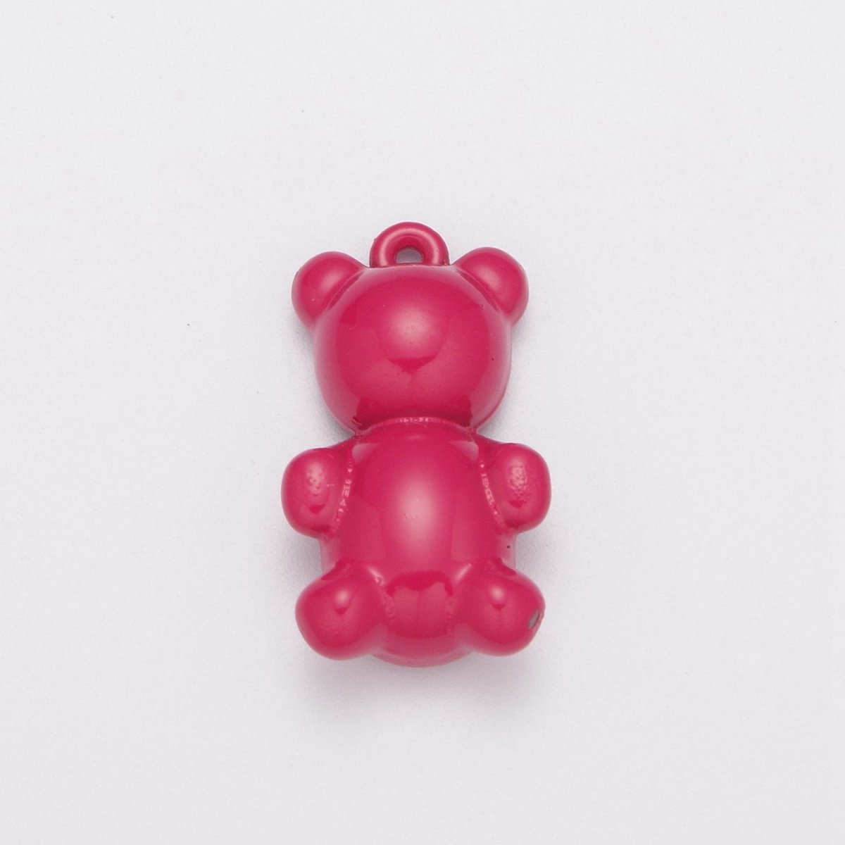 Enamel Gummy Bear Charm Necklace Earring Bracelet Phone Charm Mini Lanyard Badge Charm, Planner Charm, Cute Accessories, M-759-M-766 - DLUXCA