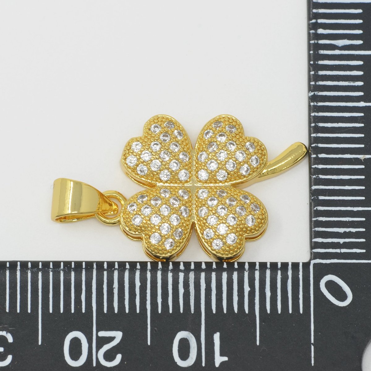 Four Clover Gold Filled Pendants J-898 - DLUXCA