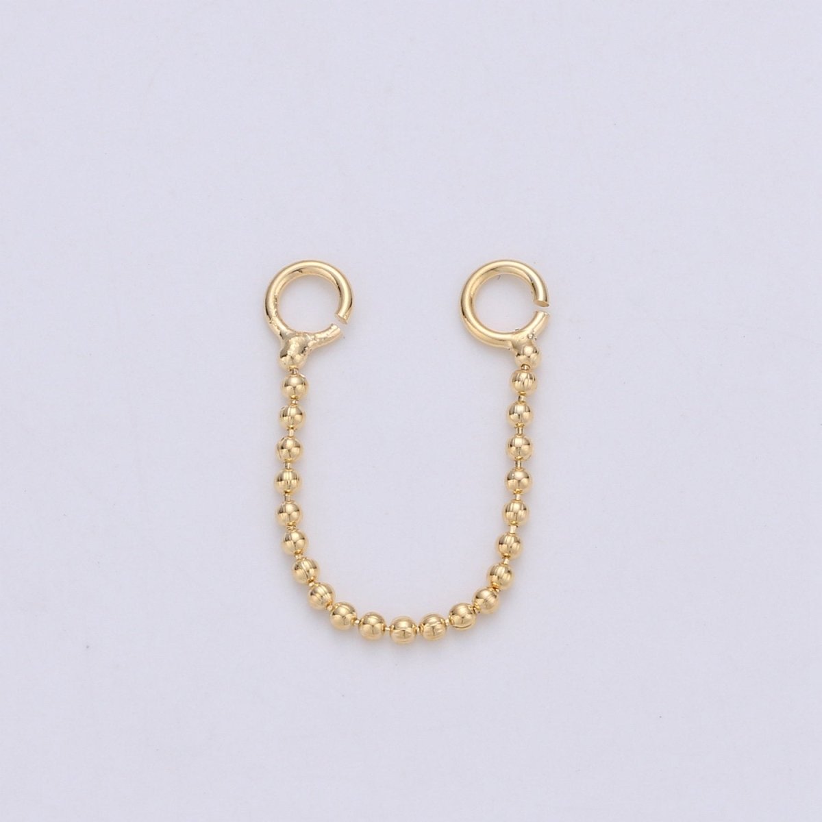 Gold Chain extender for necklace bracelet K-418 - DLUXCA