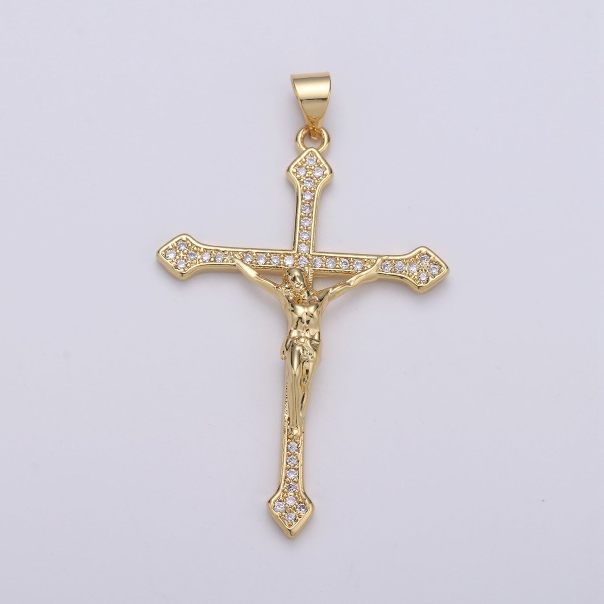 Gold Filled Cross Crucifix Pendants I-879 - DLUXCA