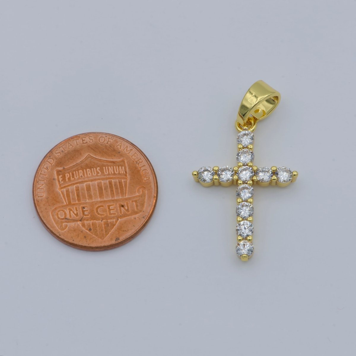 Gold Filled Cross Pendants H-217 H-228 - DLUXCA