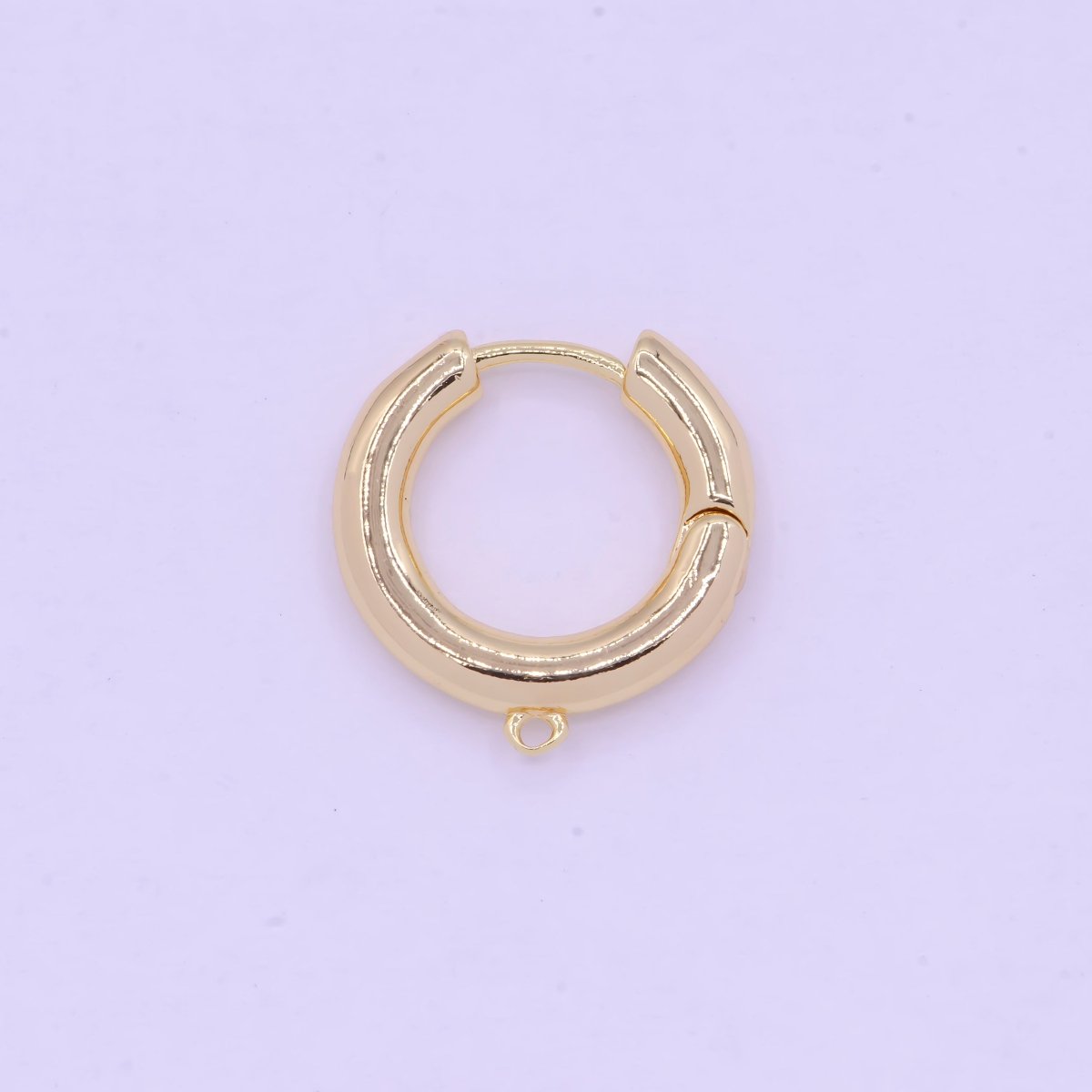 Gold Filled Earring Hoops Lever Back one touch w/ Close link Lever Hoop earring Nickel free Lead Free for Earring Charm Making Findings L-846 - DLUXCA