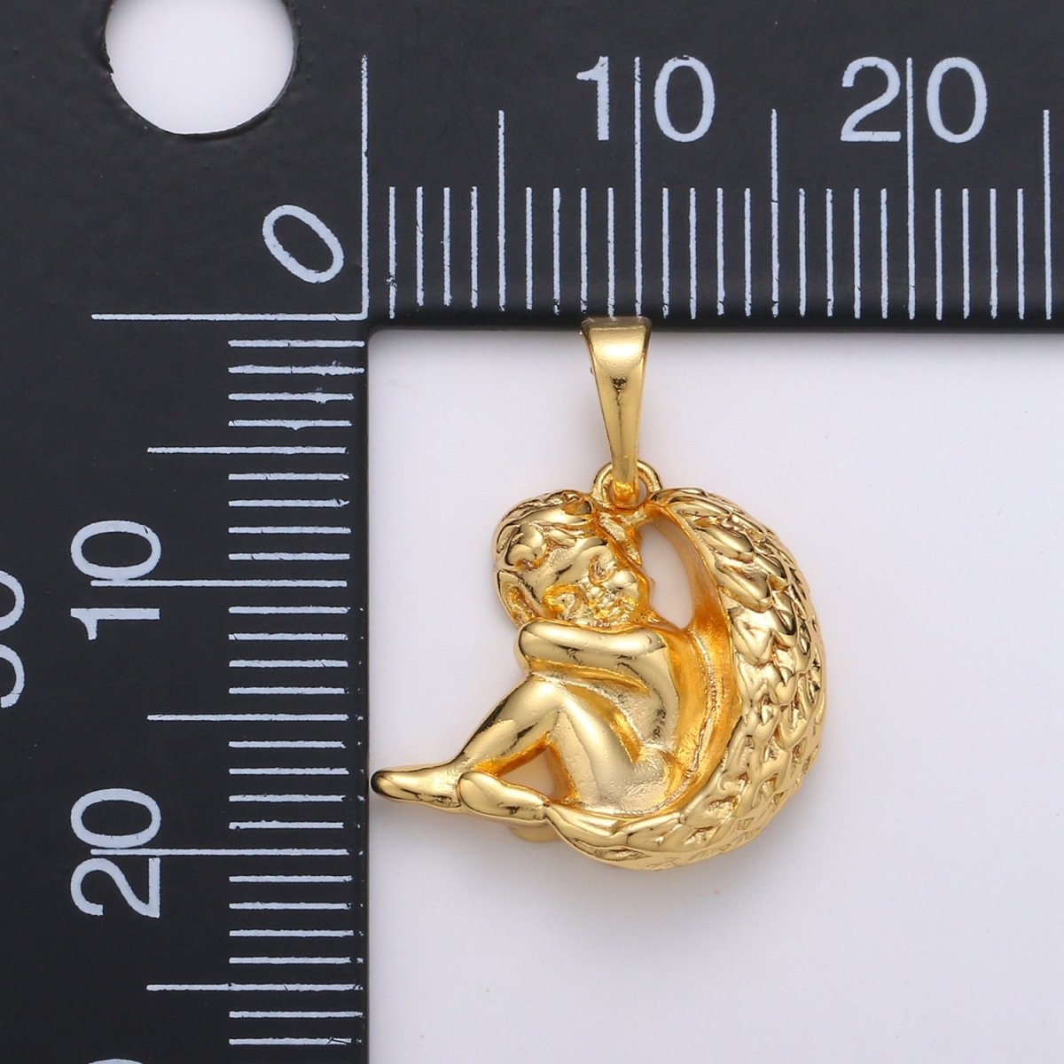 Gold Filled Fairy Pendants J-073 - DLUXCA
