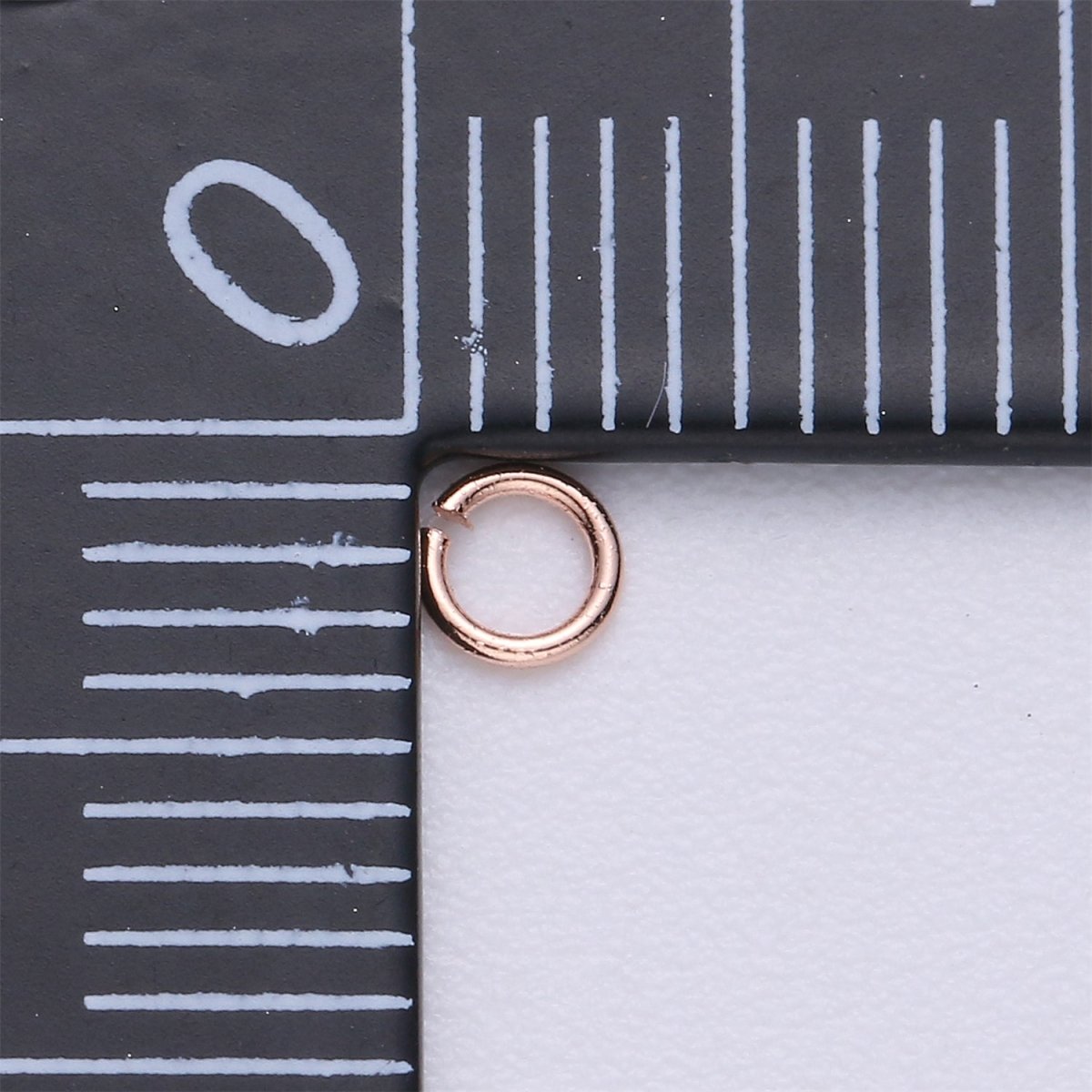 Gold Filled Jump Ring Gold / Silver / Black / Rose Gold Jewelry Making Supply O-001~O-005 - DLUXCA