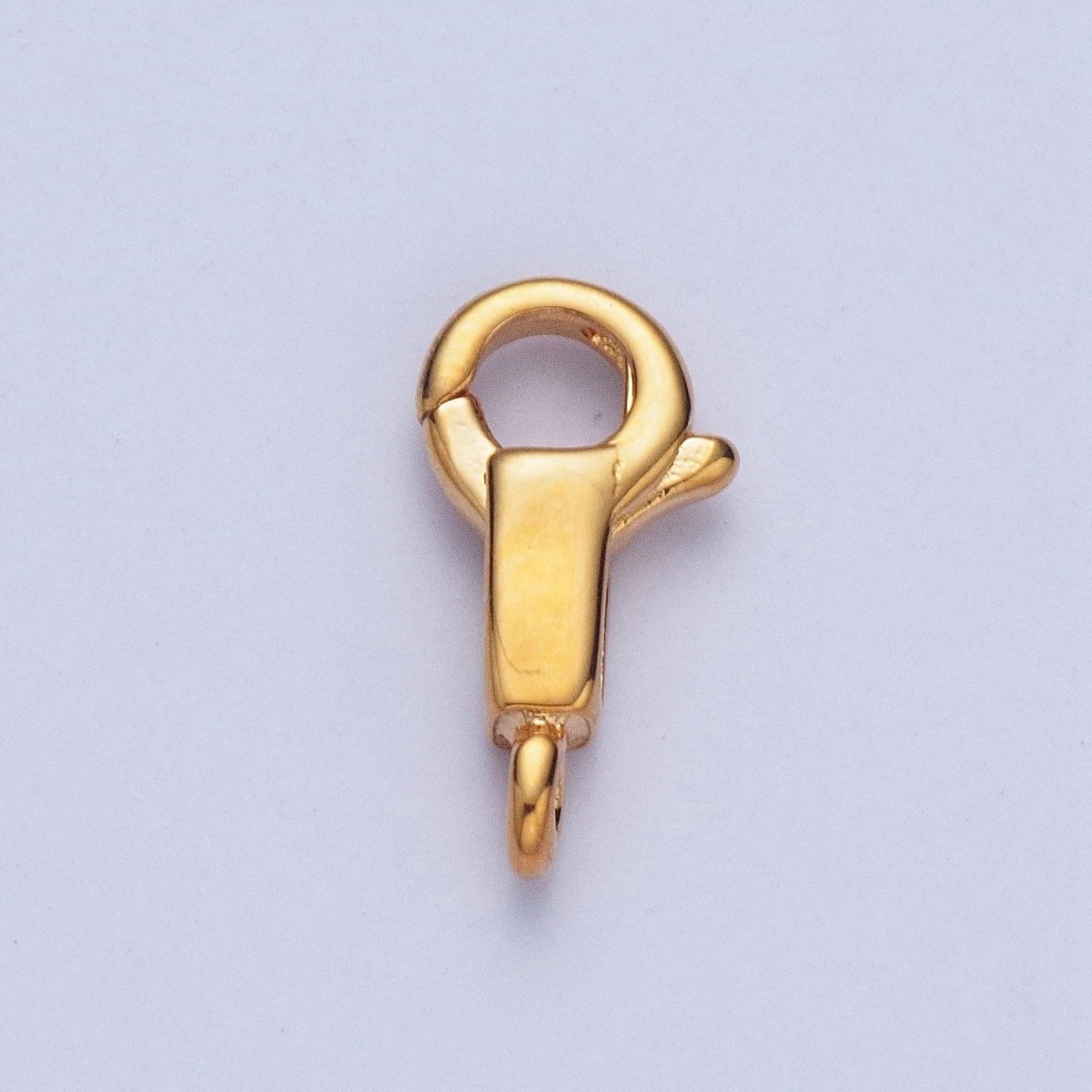 Gold Filled Long Body Lobster Clasps Supply, Round Spring Ring Head with Rectangular Body Closure Jewelry Supply L-870 L-871 L-918 - DLUXCA