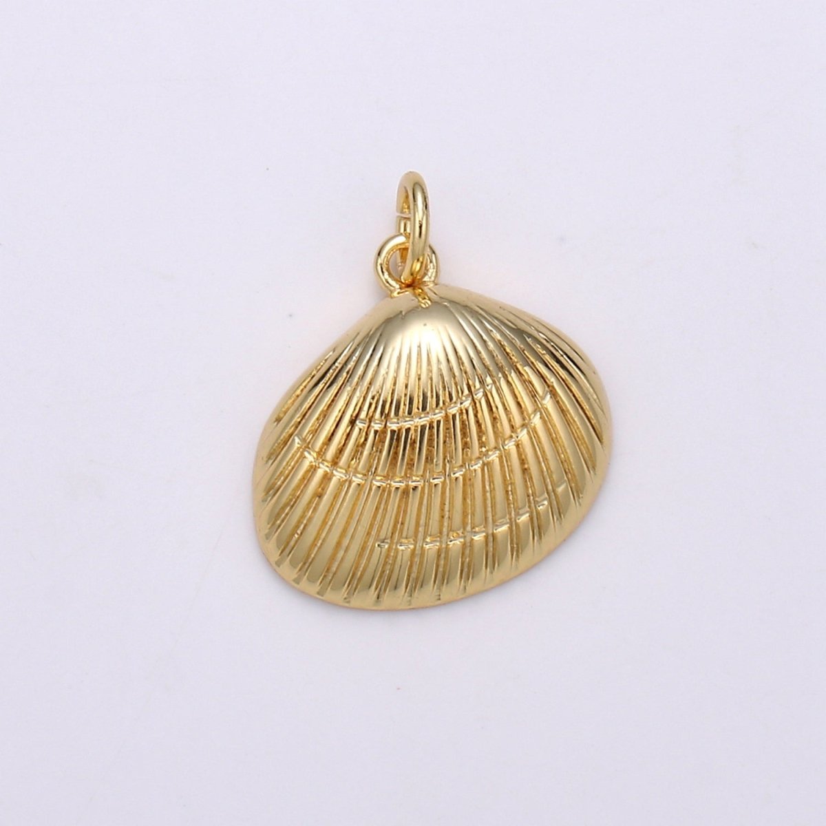 Gold Filled Shell Charm D-788 - DLUXCA