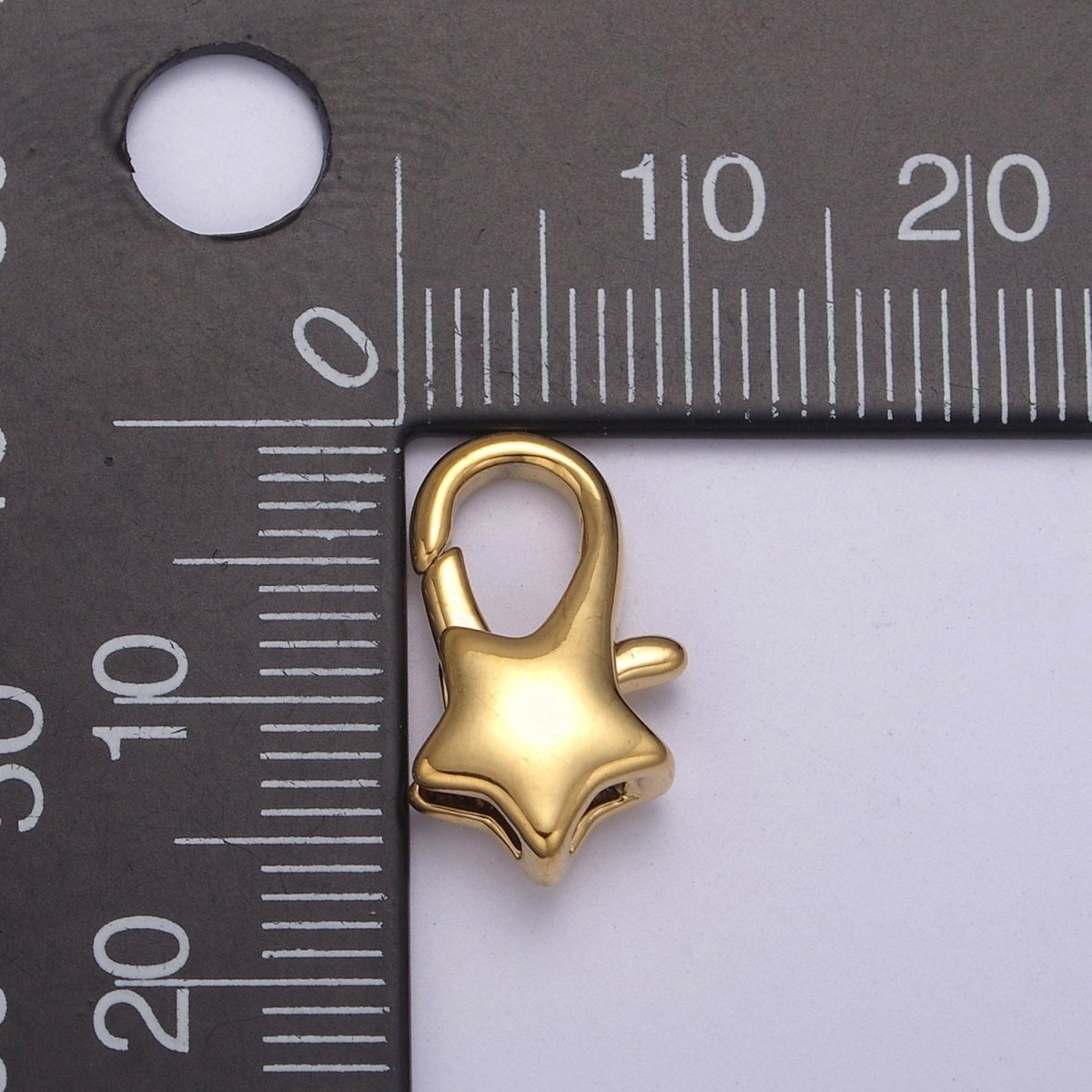 Gold Filled Star Lobster Clasp Tiny Star Trigger Clasp – Celestial Lobster Claw for Jewelry Making Supplies L-582 L-583 L-590 L-591 - DLUXCA