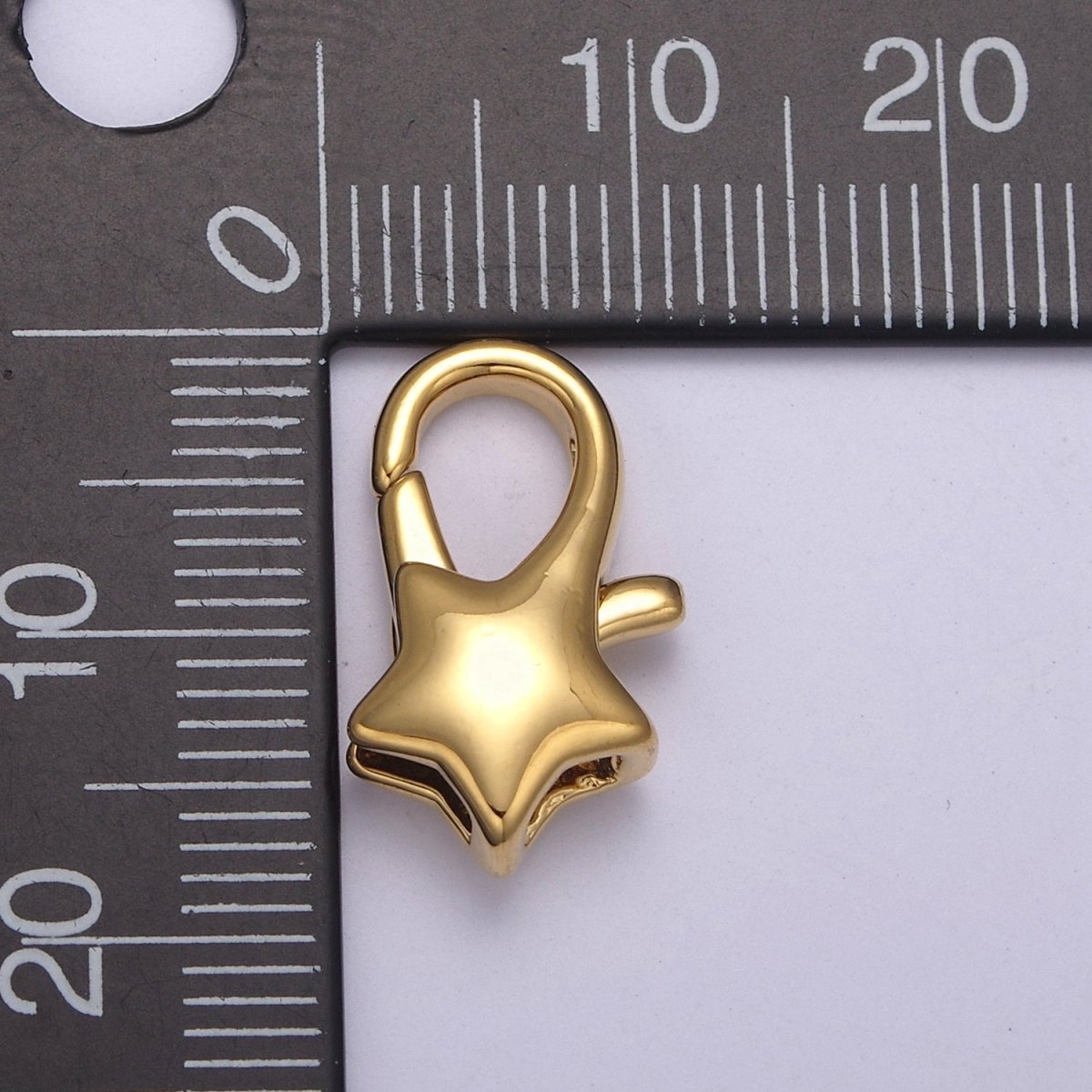 Gold Filled Star Lobster Clasp Tiny Star Trigger Clasp – Celestial Lobster Claw for Jewelry Making Supplies L-582 L-583 L-590 L-591 - DLUXCA