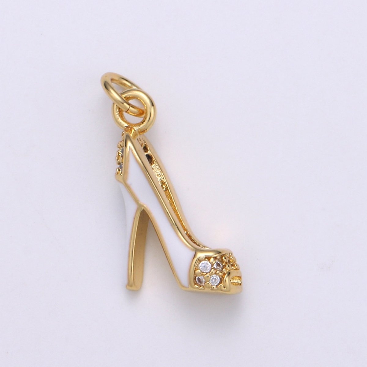 Gold Filled Women's Heels Charm D-797-D-799 - DLUXCA