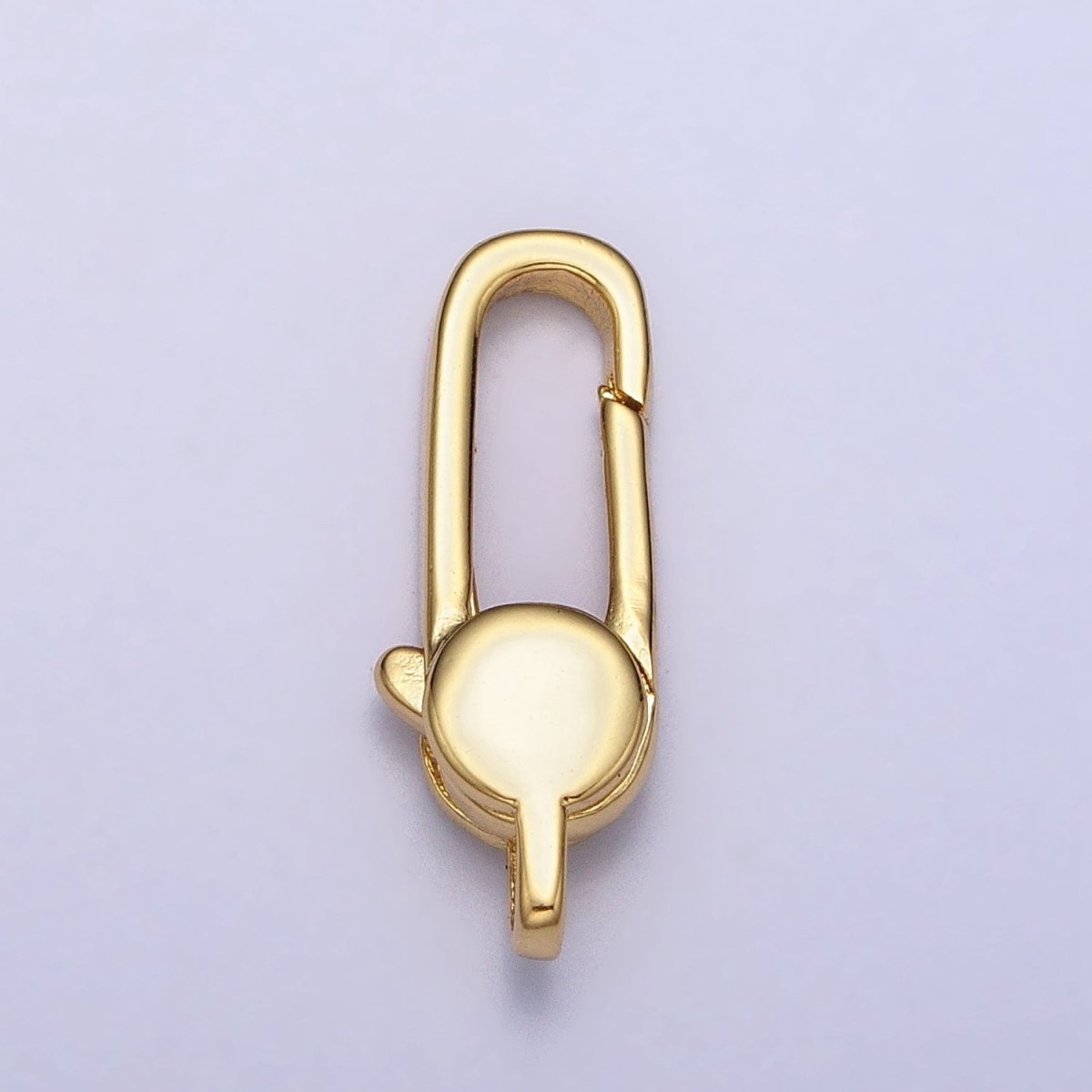 Gold Lobster Clasp 18.3mm x 6.6mm Jewelry Making Supplies Chain Findings Z-149 Z-150 - DLUXCA