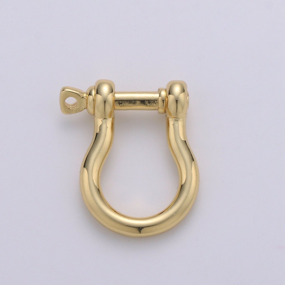 Gold Screw clasp lock, Anchor Shackle, Gold, Silver, Rosegold Black Nautical Bracelet Clasps, Anchor Necklace, Sailor Bracelet Clasp Supply K-931 - K-934 - DLUXCA