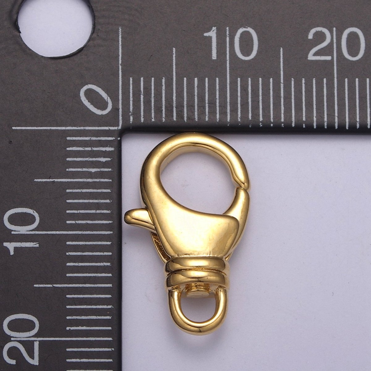 Gold / Silver Lobster Clasps - 24K Gold Filled Clasp for Jewelry Making Findings L-584 L-585 - DLUXCA