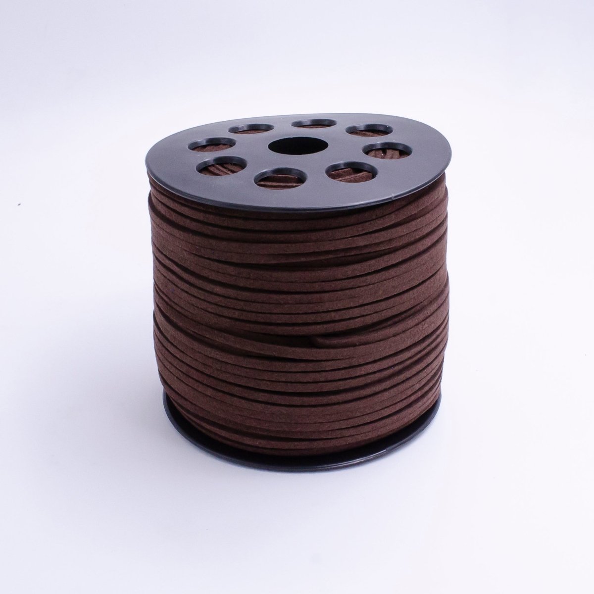 Grey, Brown Soft Synthetic Suede Leather For Rope DIY Jewelry Necklace Making | ROLL-1434 ROLL-1435 - DLUXCA