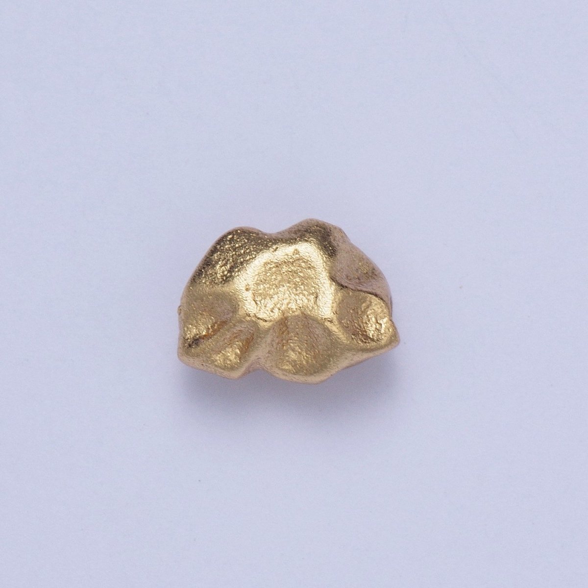 Hammered Abstract Geometric Gold Spacer Bead | B-014, B-016, B-029, B-041, B-044, B-045, B-048 - DLUXCA