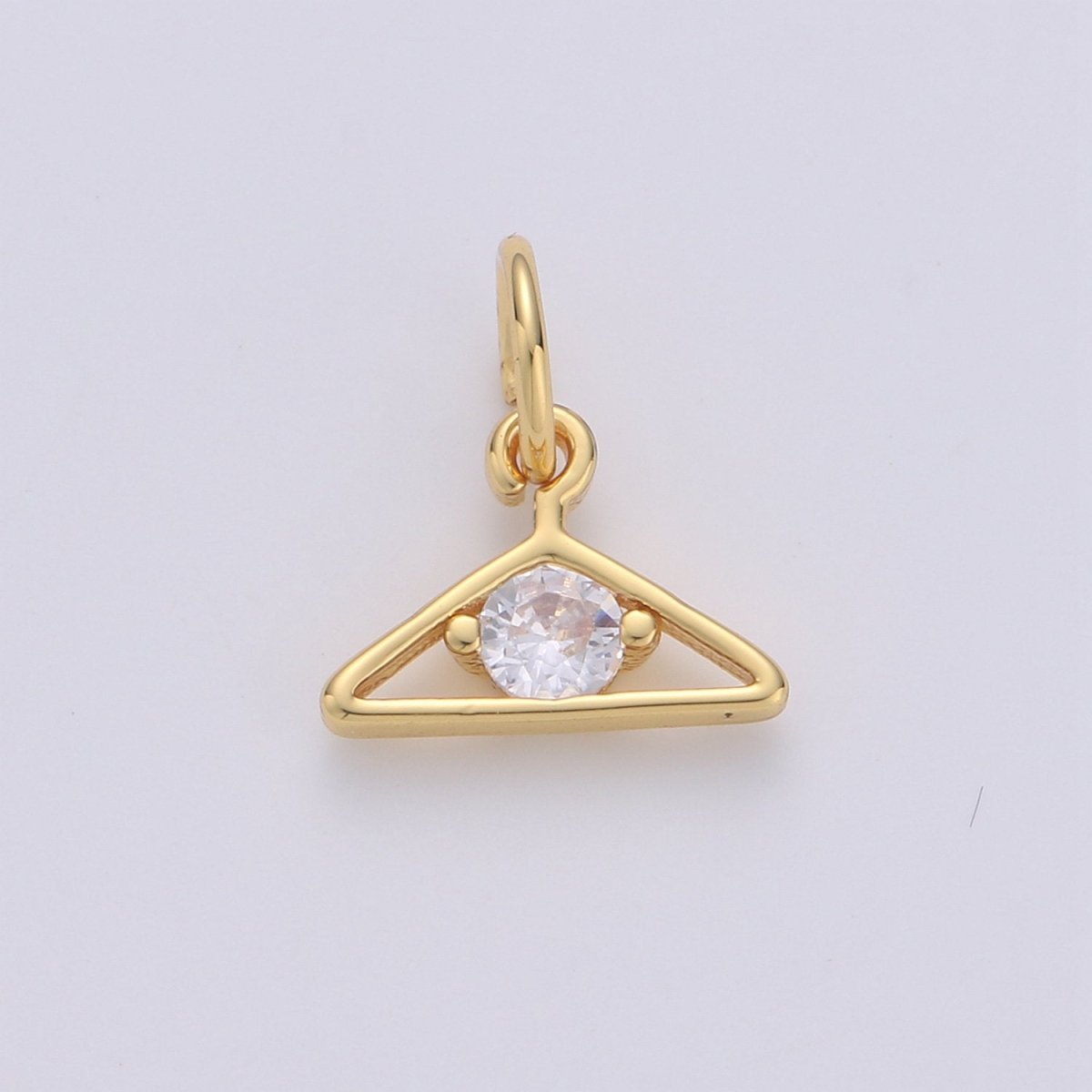 Hanger Charms Gold Cloth Hanging Pendants Mini Design Earrings Bracelet Necklace Charm Jewelry making supply Gift. D-566 D-567 - DLUXCA