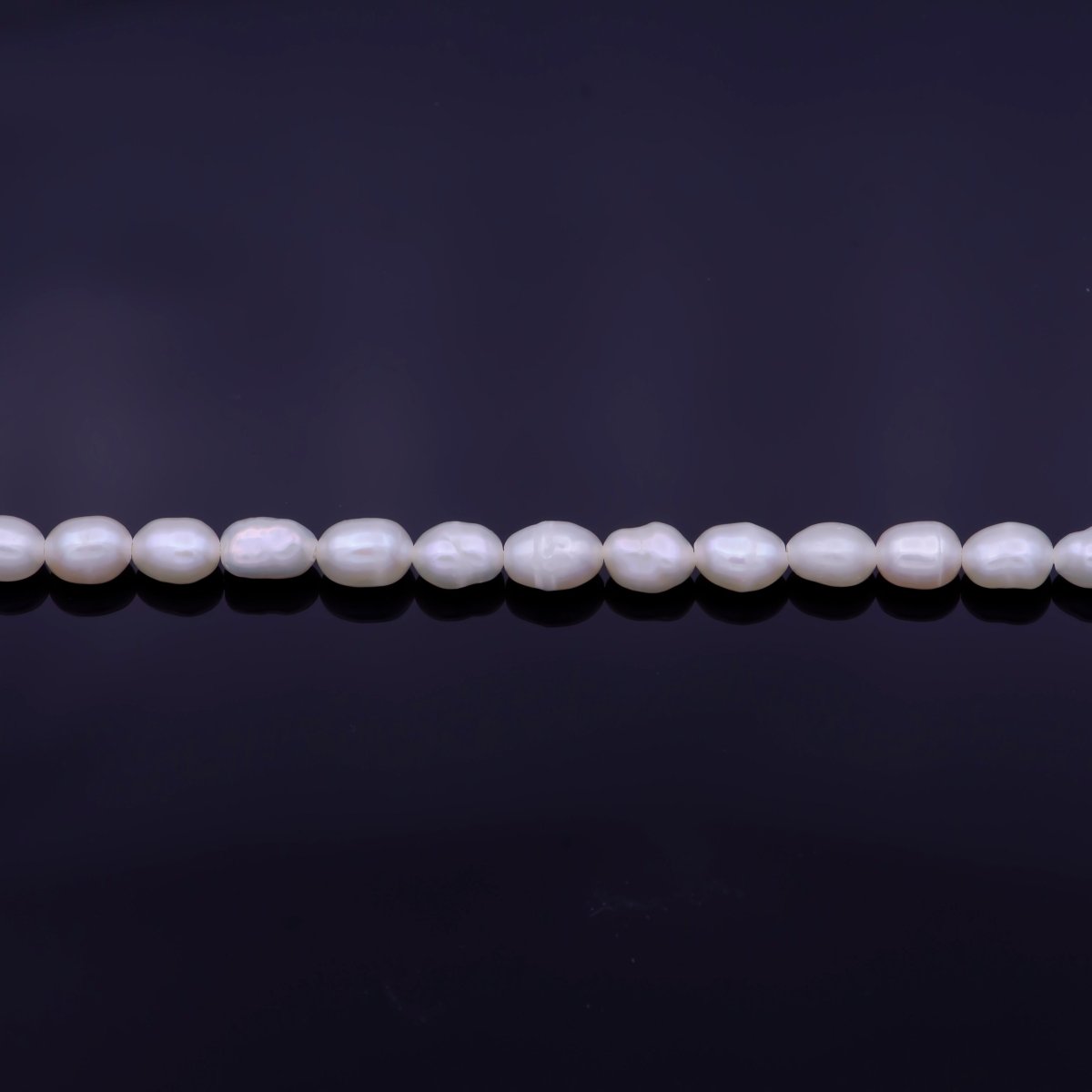 High Quality Grade AAA Natural Freshwater Baroque Seed Nugget Keshi Pearl Beads 4.2mm | WA-1335 Clearance Pricing - DLUXCA