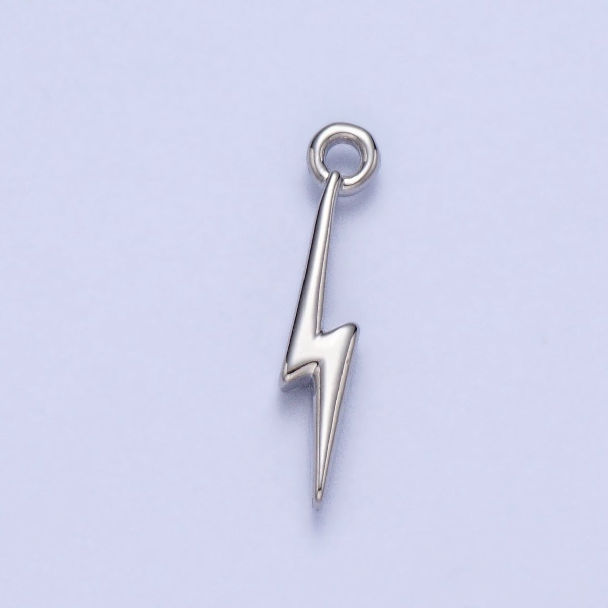 Lightning Bolt Storm Thunder Mini Charm in Gold & Silver | AC-052 AC-053 - DLUXCA